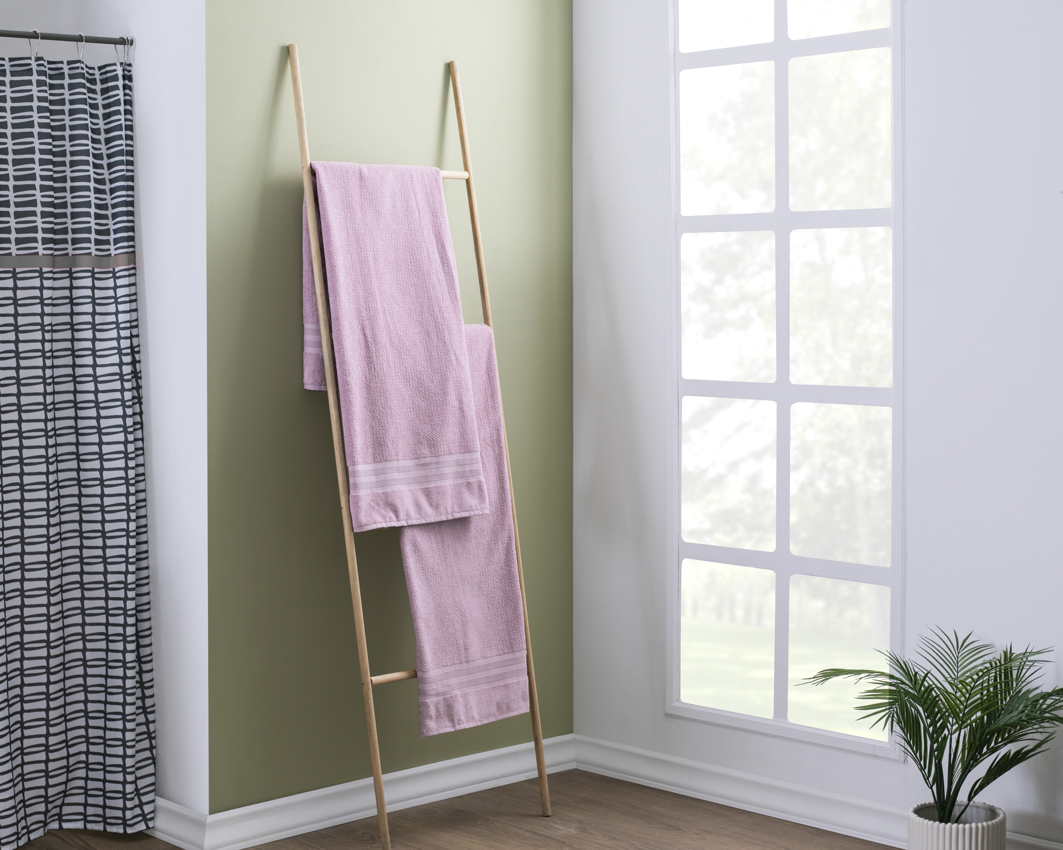Foto 5 pulgar | Foto 4 | Toalla de Medio Baño Sola Textil Toronto Rosa 2 Piezas