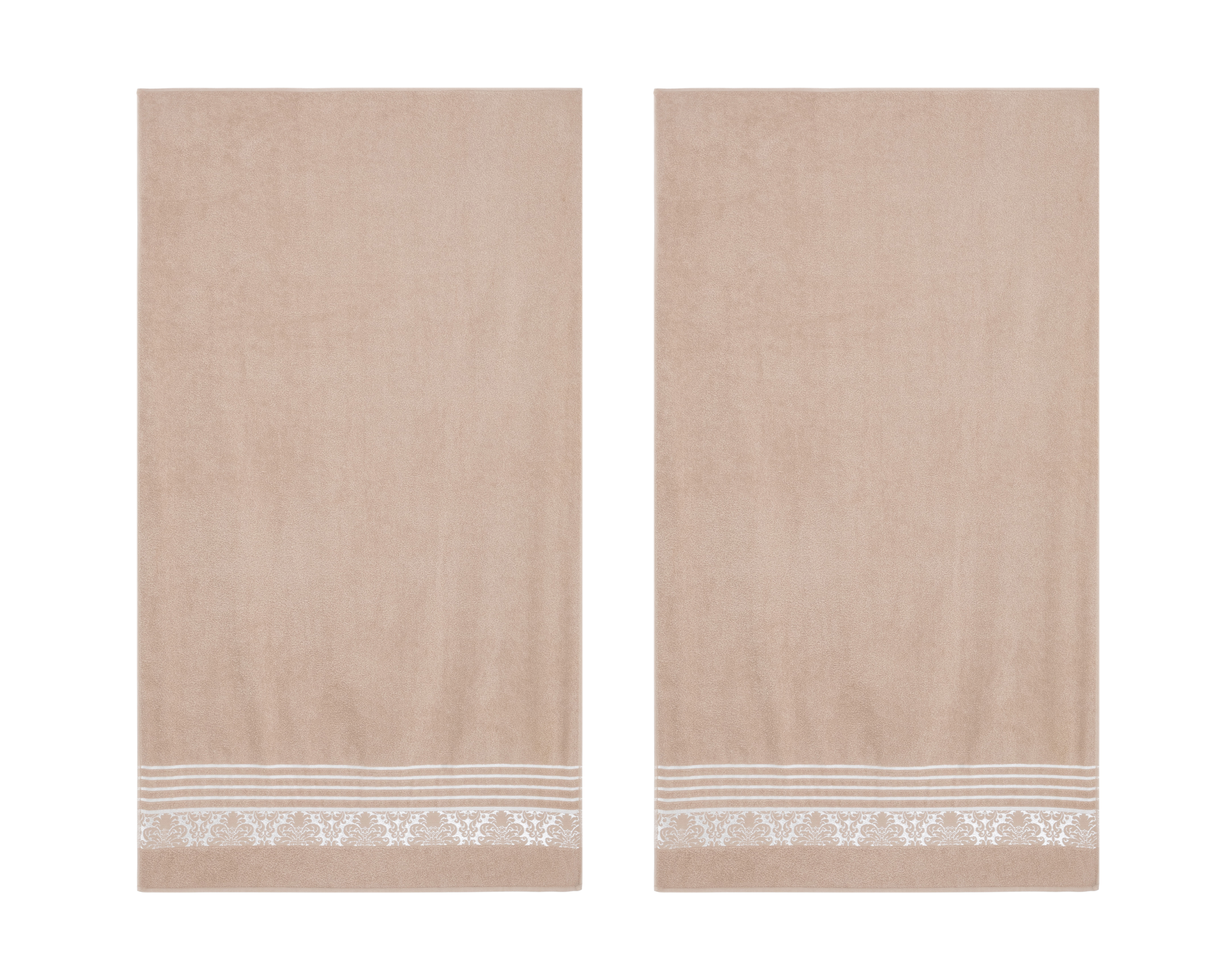 Foto 3 | Foto 3 | Toalla para Baño Starhaus Lisboa Beige 2 Piezas