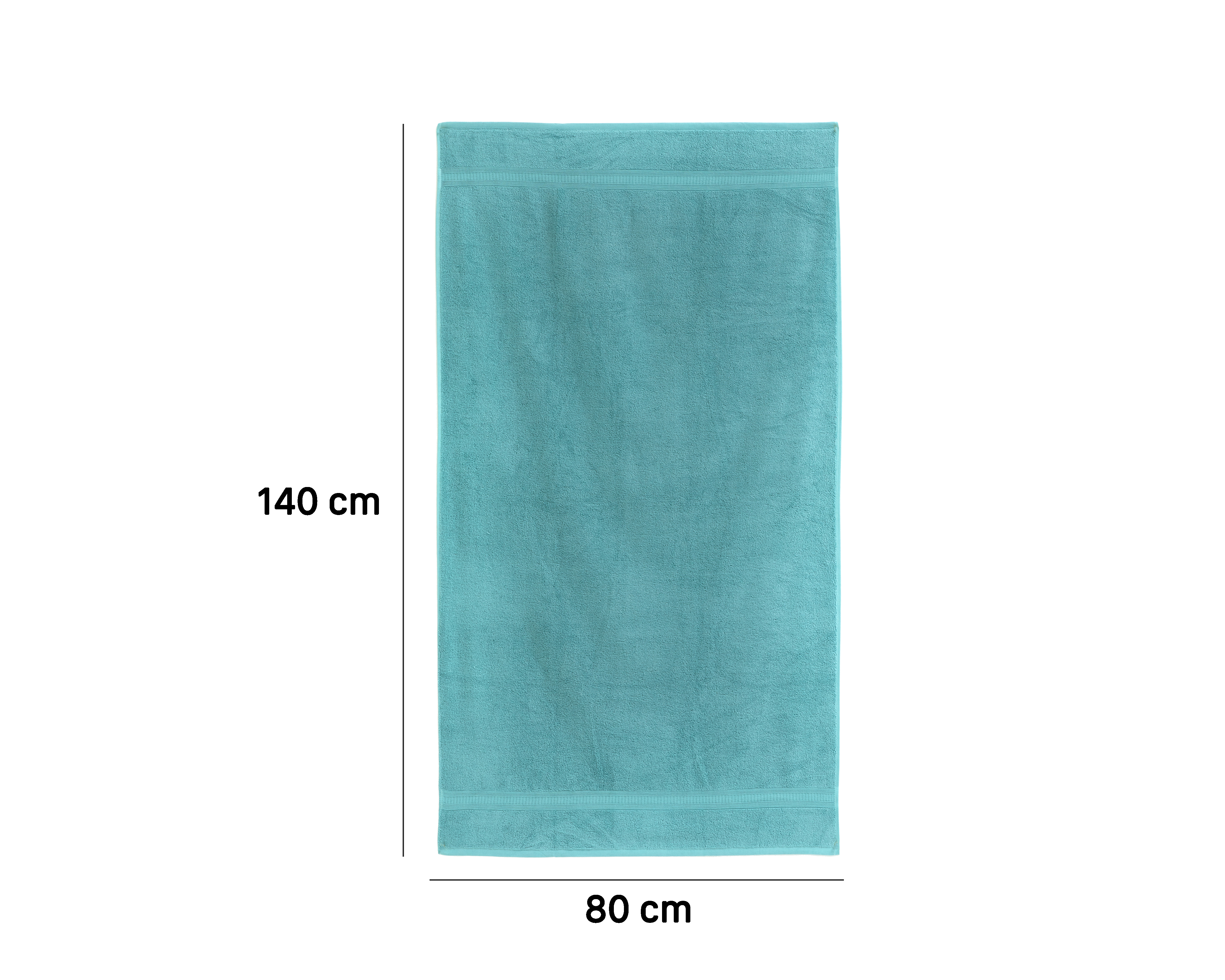 Foto 5 | Foto 5 | Toalla de Baño Sola Textil Chloe Menta 2 Piezas