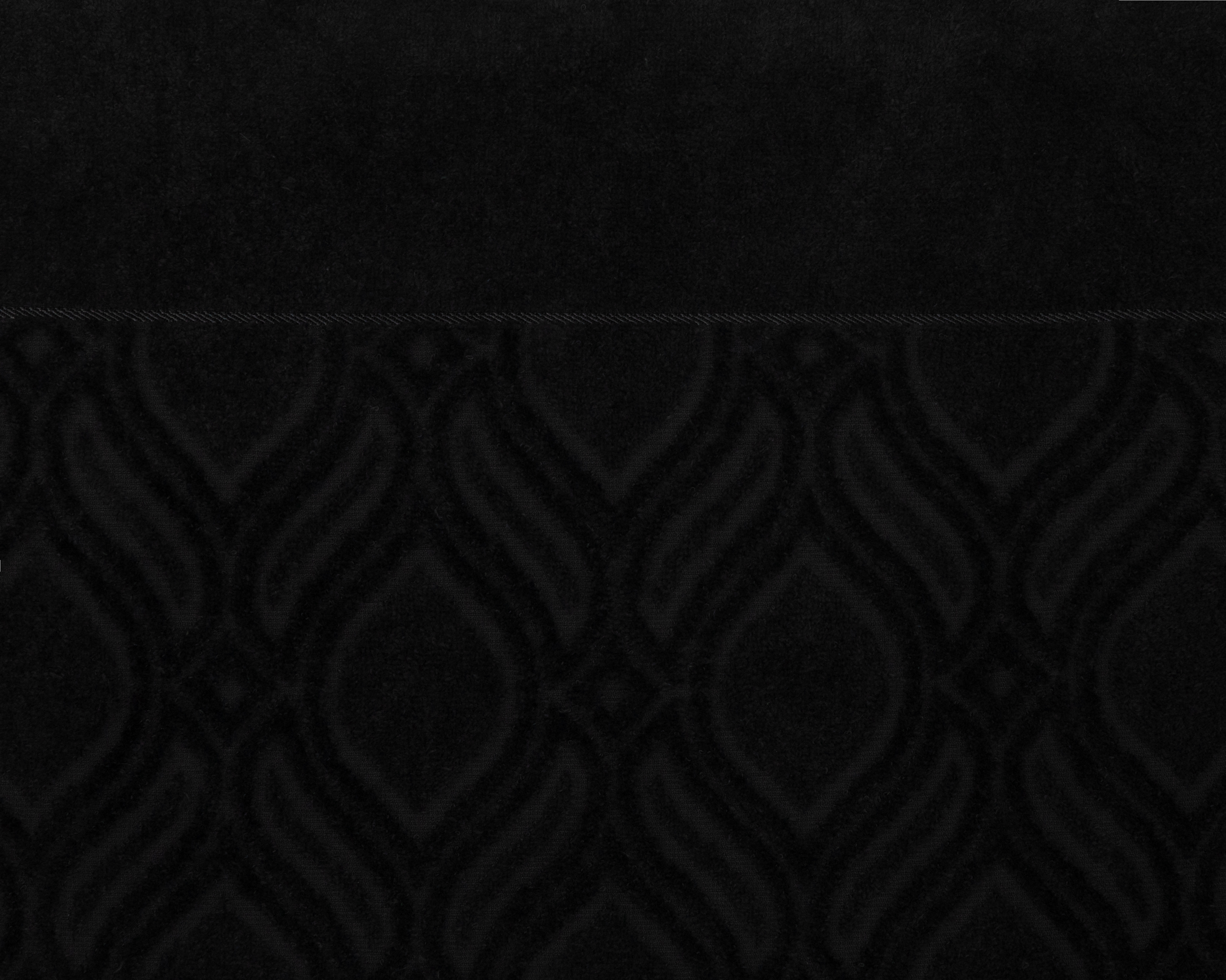 Foto 3 pulgar | Foto 2 | Toalla de Medio Baño Sola Textil Carey Negra 2 Piezas