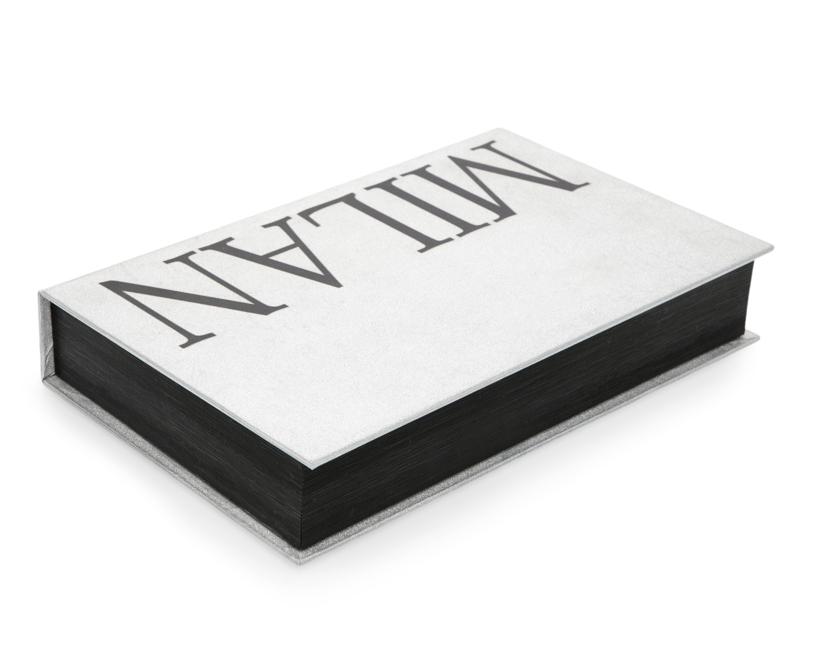 Escultura de Libro Milán de Madera