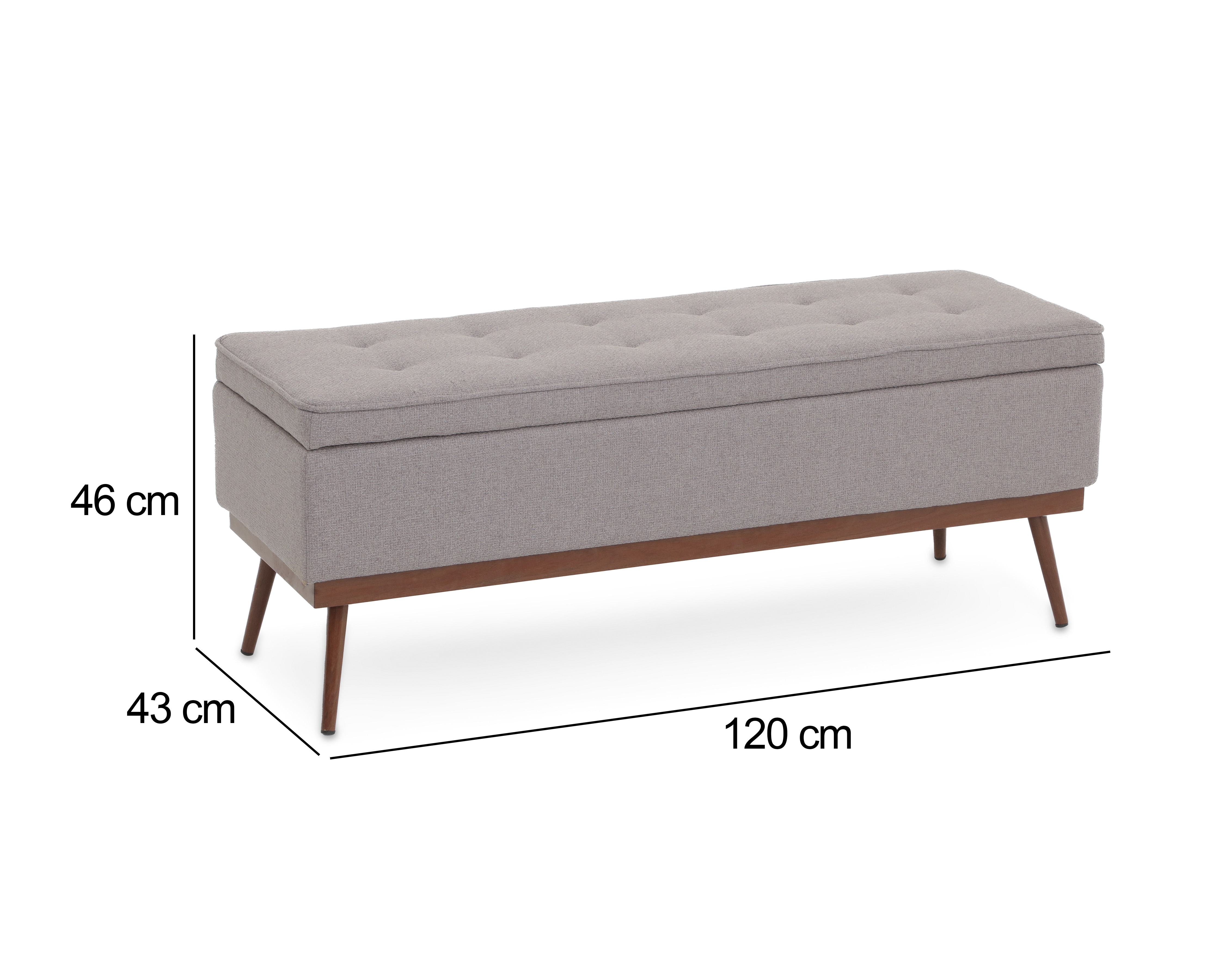 Foto 7 | Foto 7 | Taburete de Madera Ikal Felix Beige