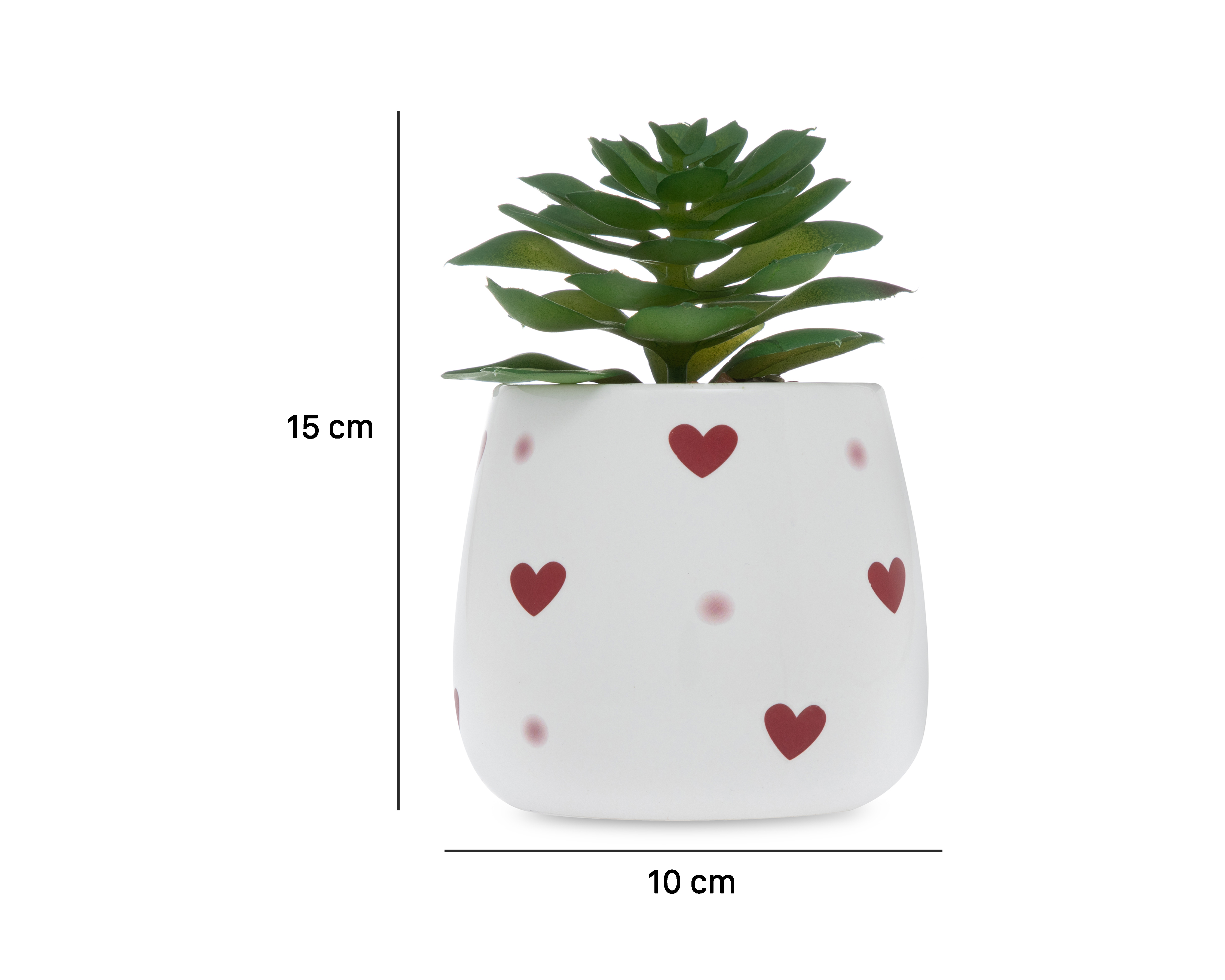 Foto 6 pulgar | Foto 5 | Planta Artificial con Maceta Starhaus 15 cm