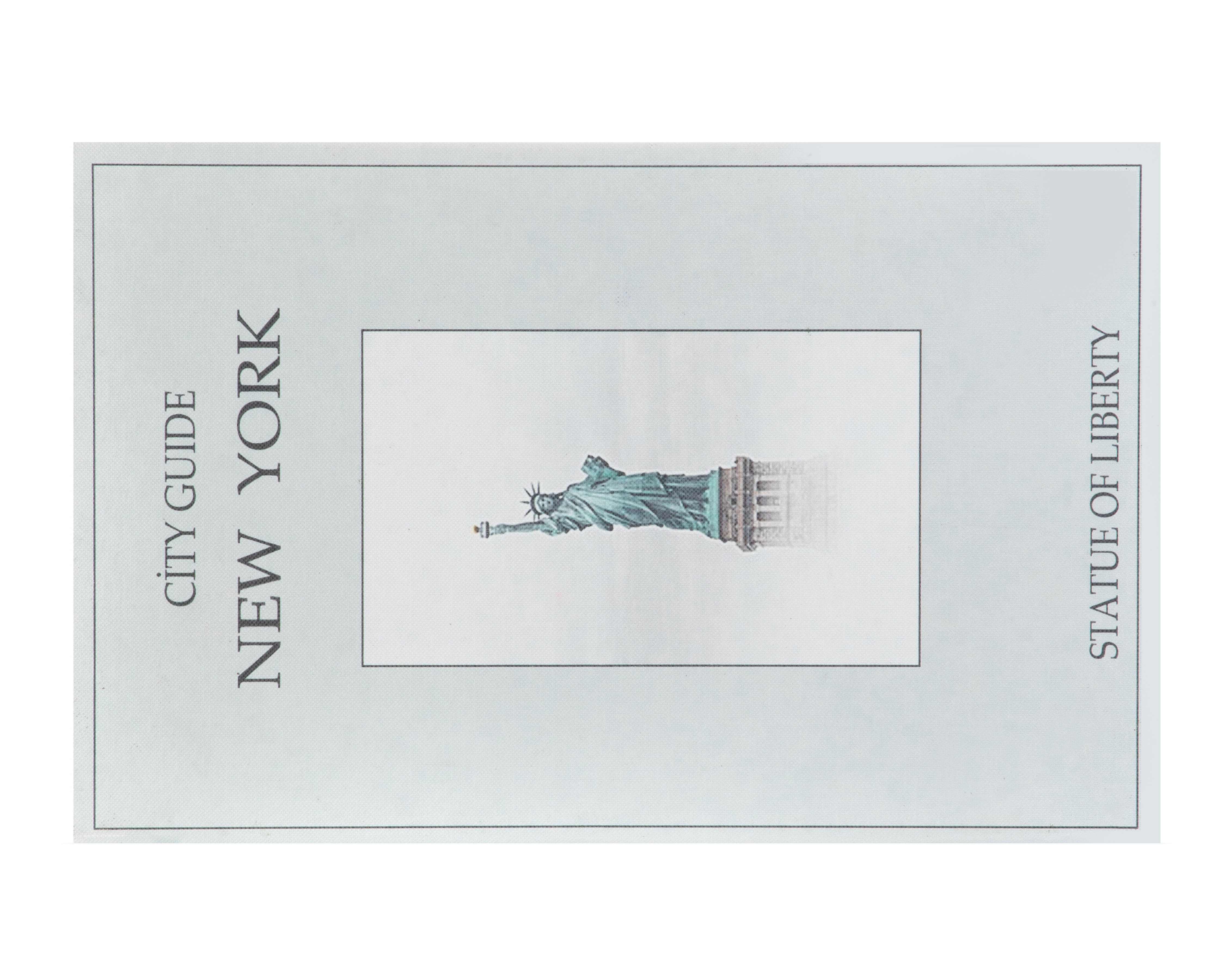 Foto 2 | Foto 2 | Escultura de Libro New York de Madera Industrializada