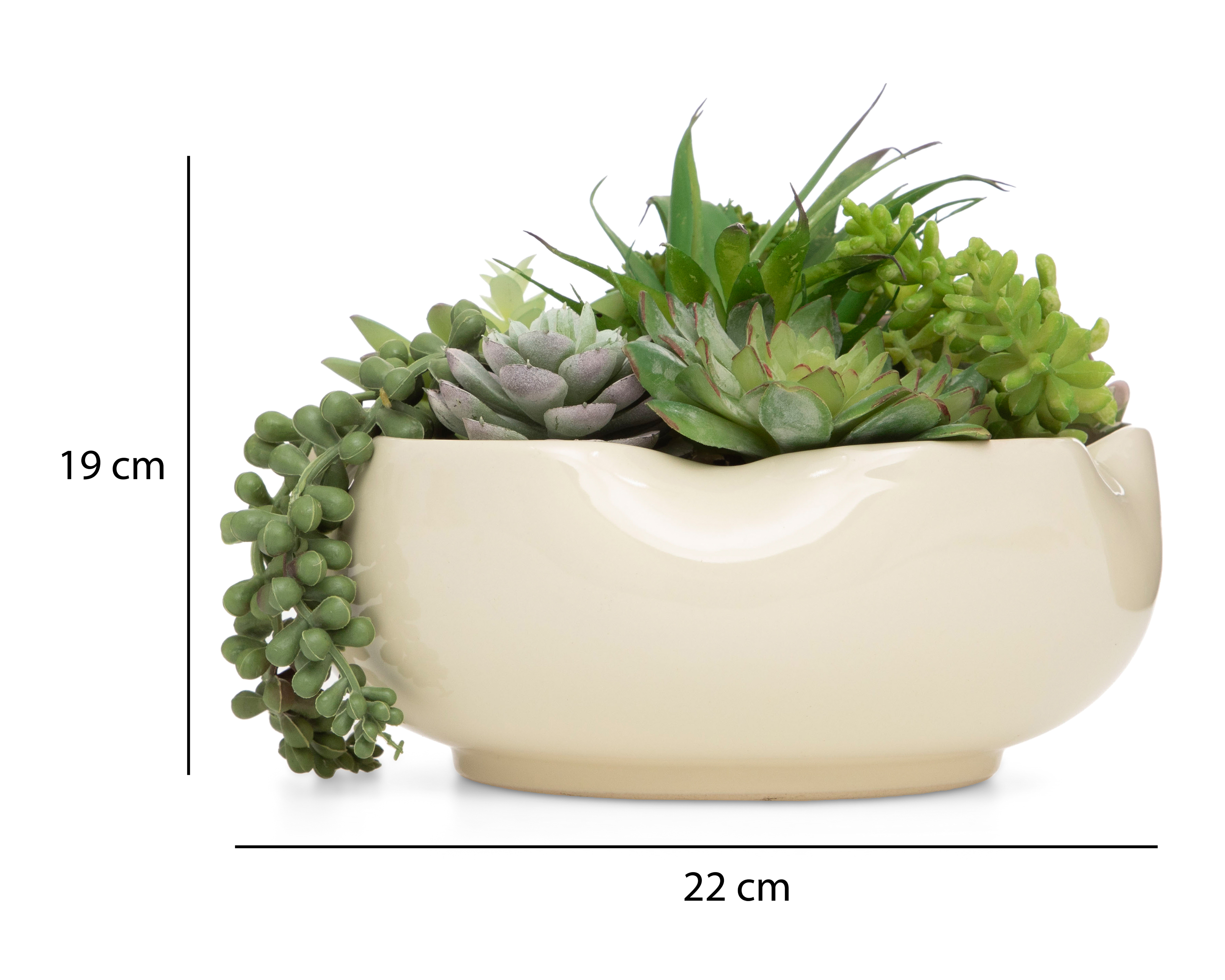 Foto 5 | Foto 5 | Planta Artificial con Maceta Starhaus 19 cm