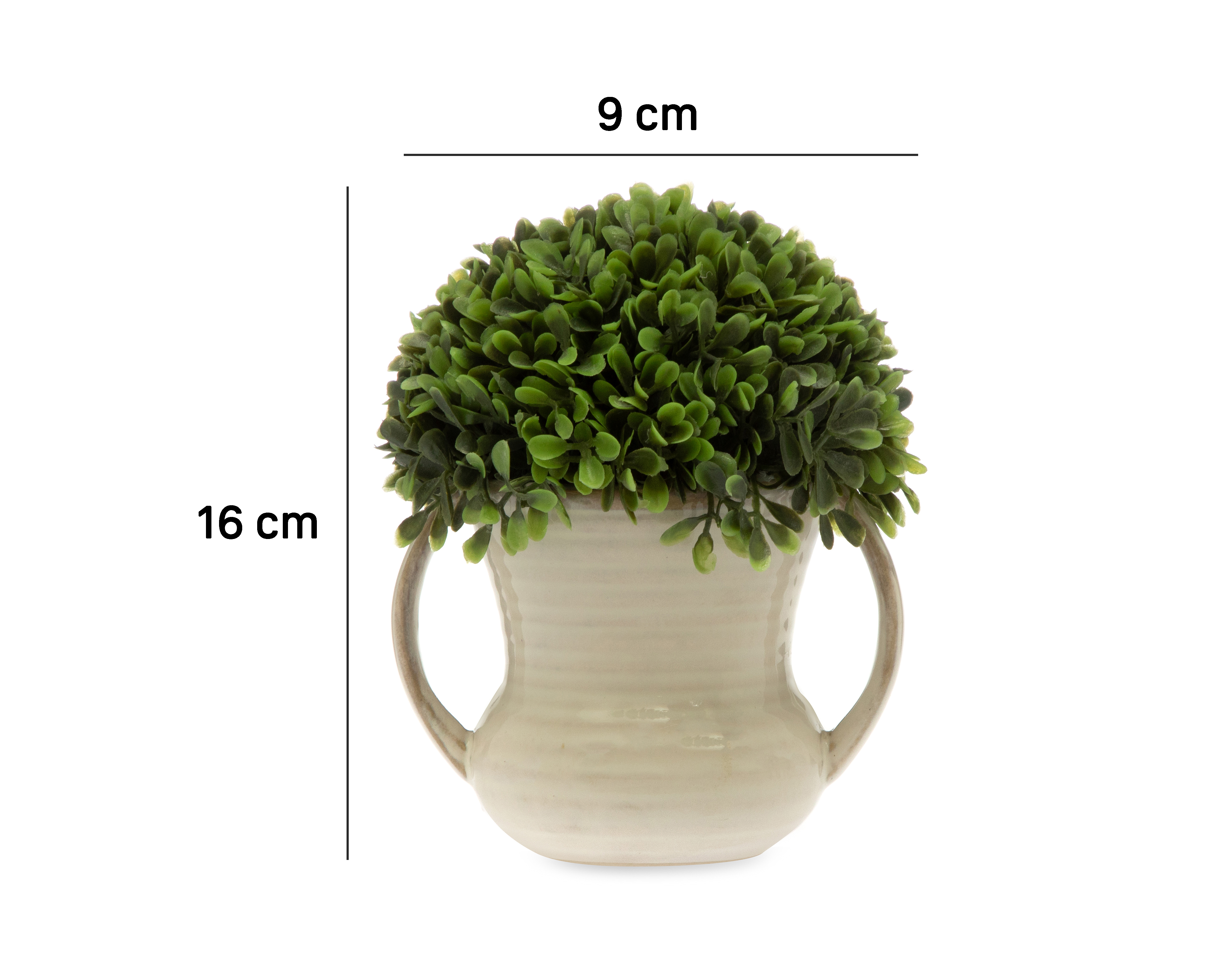Foto 6 pulgar | Foto 5 | Planta Artificial con Maceta Starhaus 16 cm