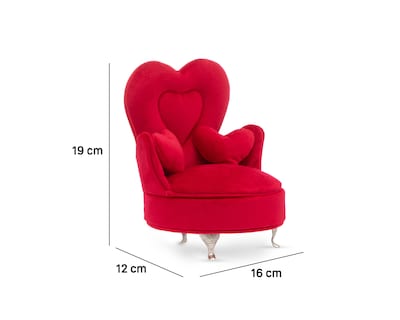 Foto 6 | Foto 6 | Joyero de Madera Starhaus Rojo