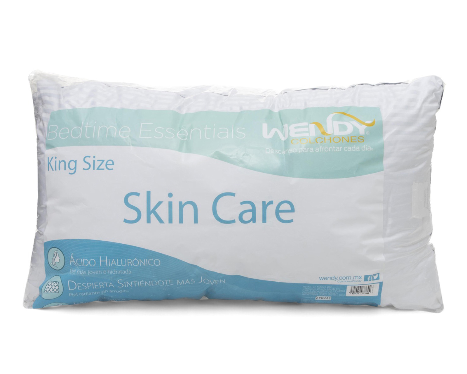 Foto 4 pulgar | Foto 3 | Almohada Wendy Skin Care King Size Suave