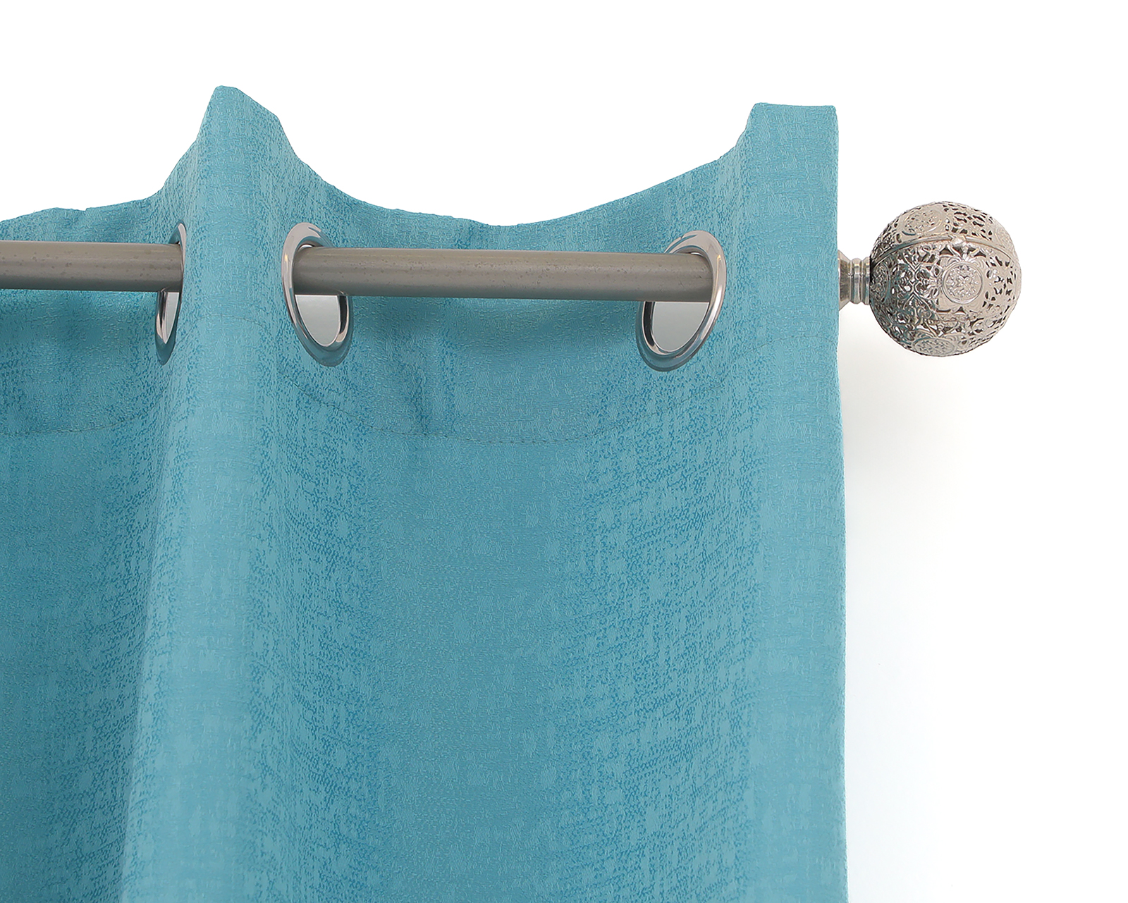 Foto 4 pulgar | Foto 3 | Cortinas Amira 137 x 225 cm Azul