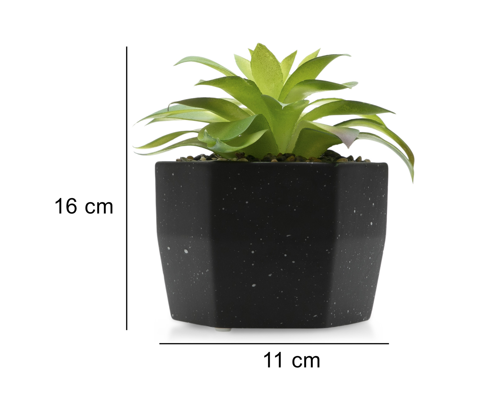 Foto 6 pulgar | Foto 5 | Planta Artificial con Maceta Starhaus 16 cm