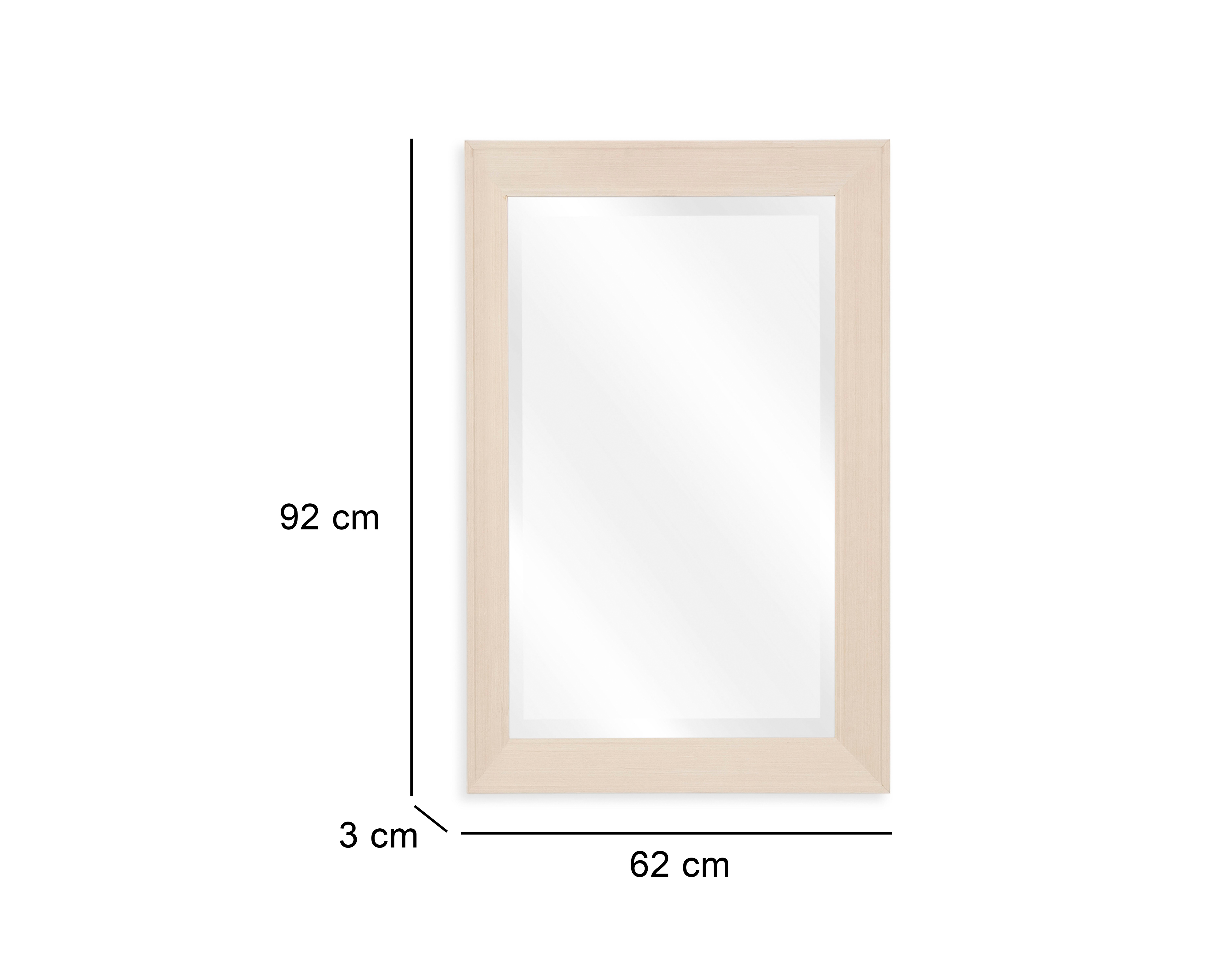 Foto 6 pulgar | Foto 5 | Espejo Rectangular Roma 62 x 92 cm