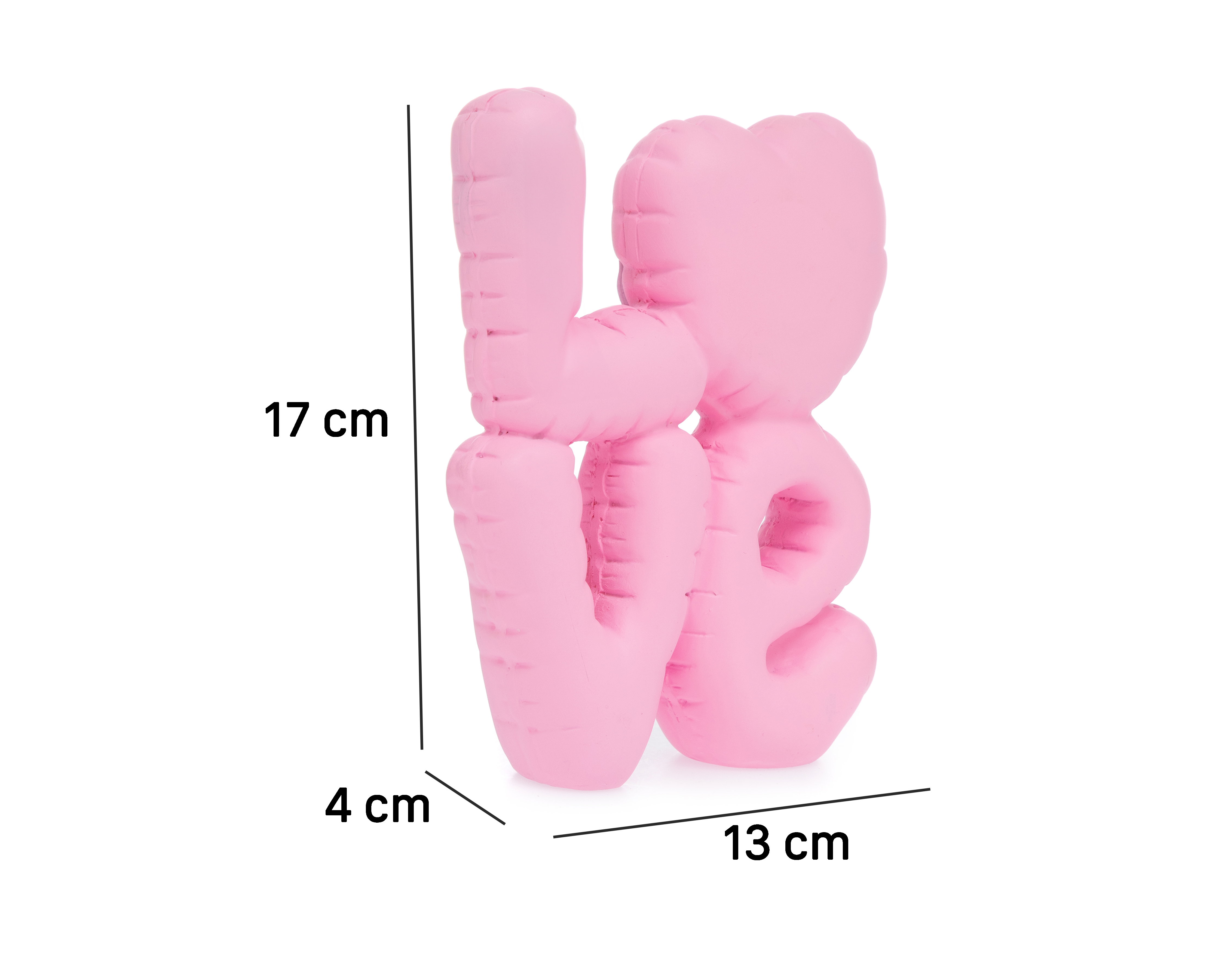 Foto 7 pulgar | Foto 6 | Letrero Decorativo Love Pink de Poliresina