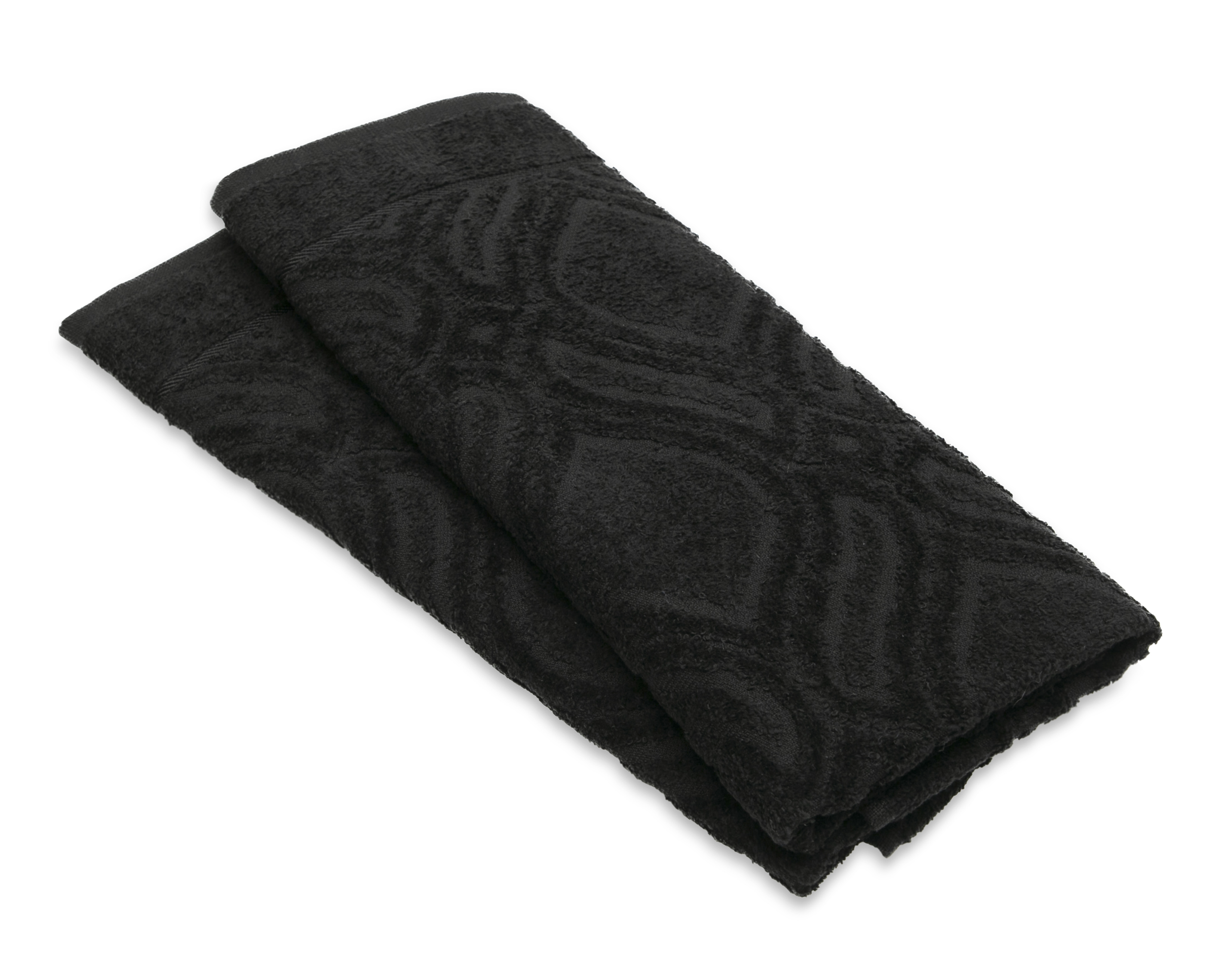 Foto 2 pulgar | Foto 1 | Toalla para Manos Sola Textil Carey Negro 2 Piezas