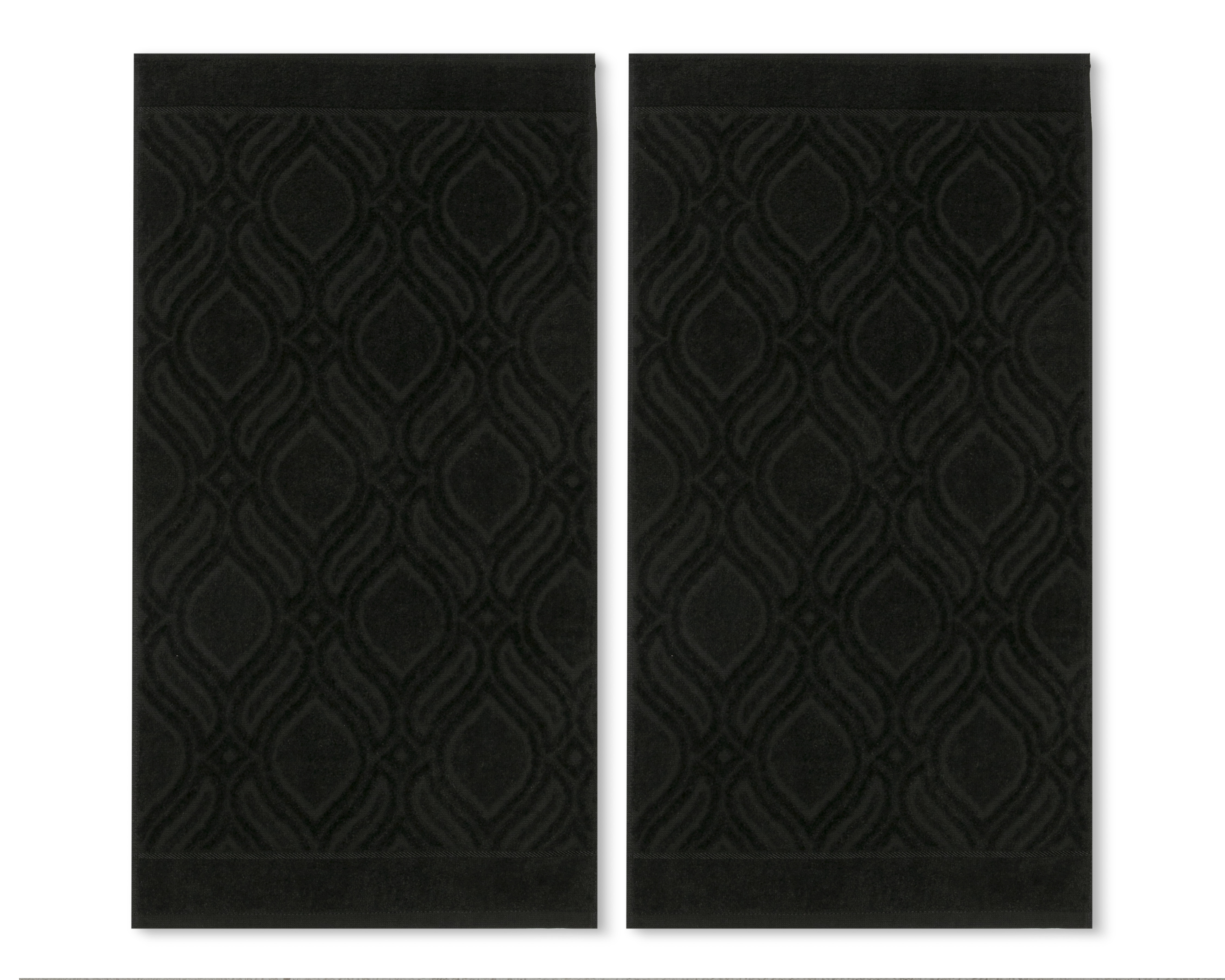 Foto 5 pulgar | Foto 4 | Toalla para Manos Sola Textil Carey Negro 2 Piezas