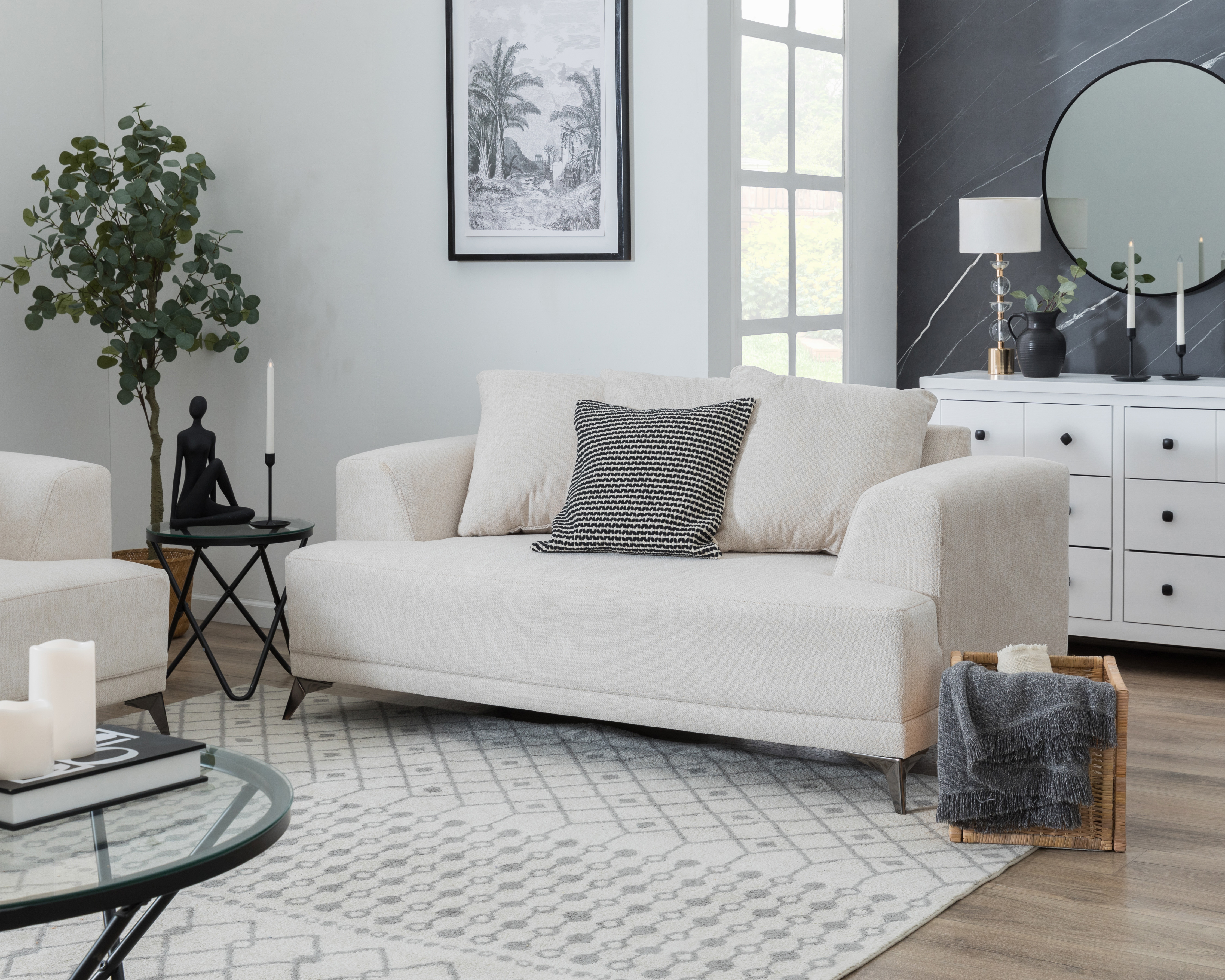 Loveseat Brianna Contemporáneo