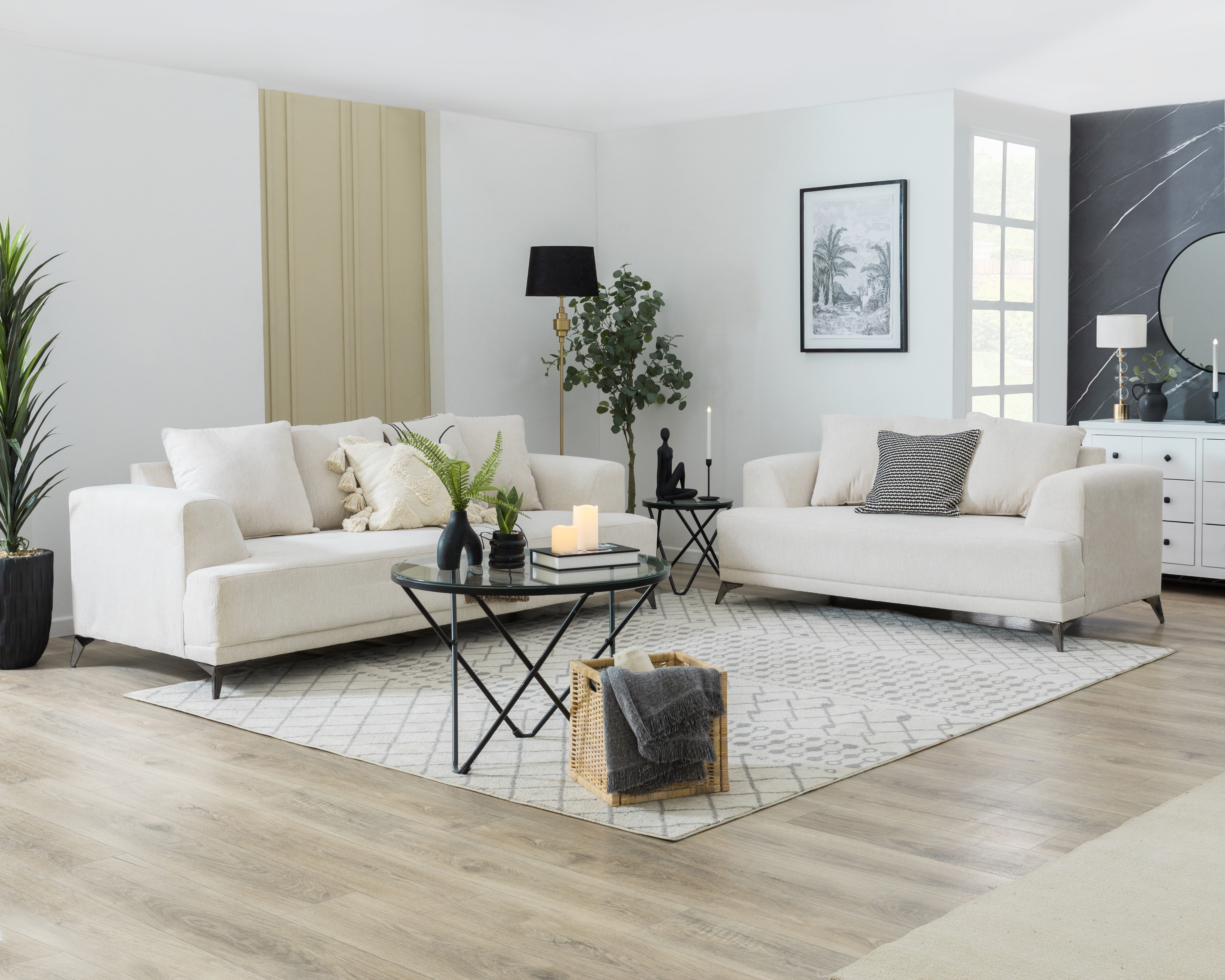 Foto 7 pulgar | Foto 6 | Loveseat Brianna Contemporáneo