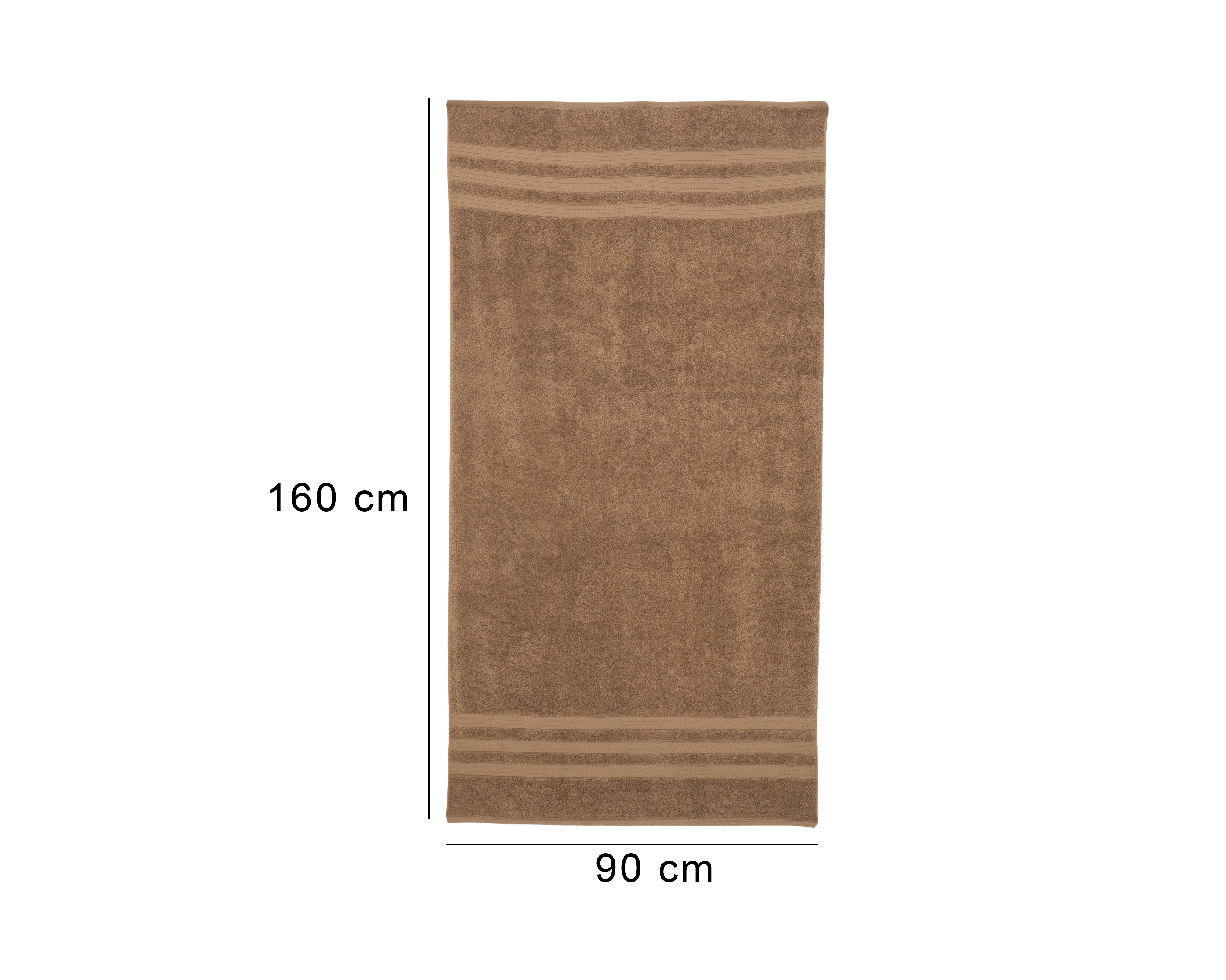 Foto 6 pulgar | Foto 5 | Toalla de Baño Cottonella Soft Beige de Algodón 2 Piezas