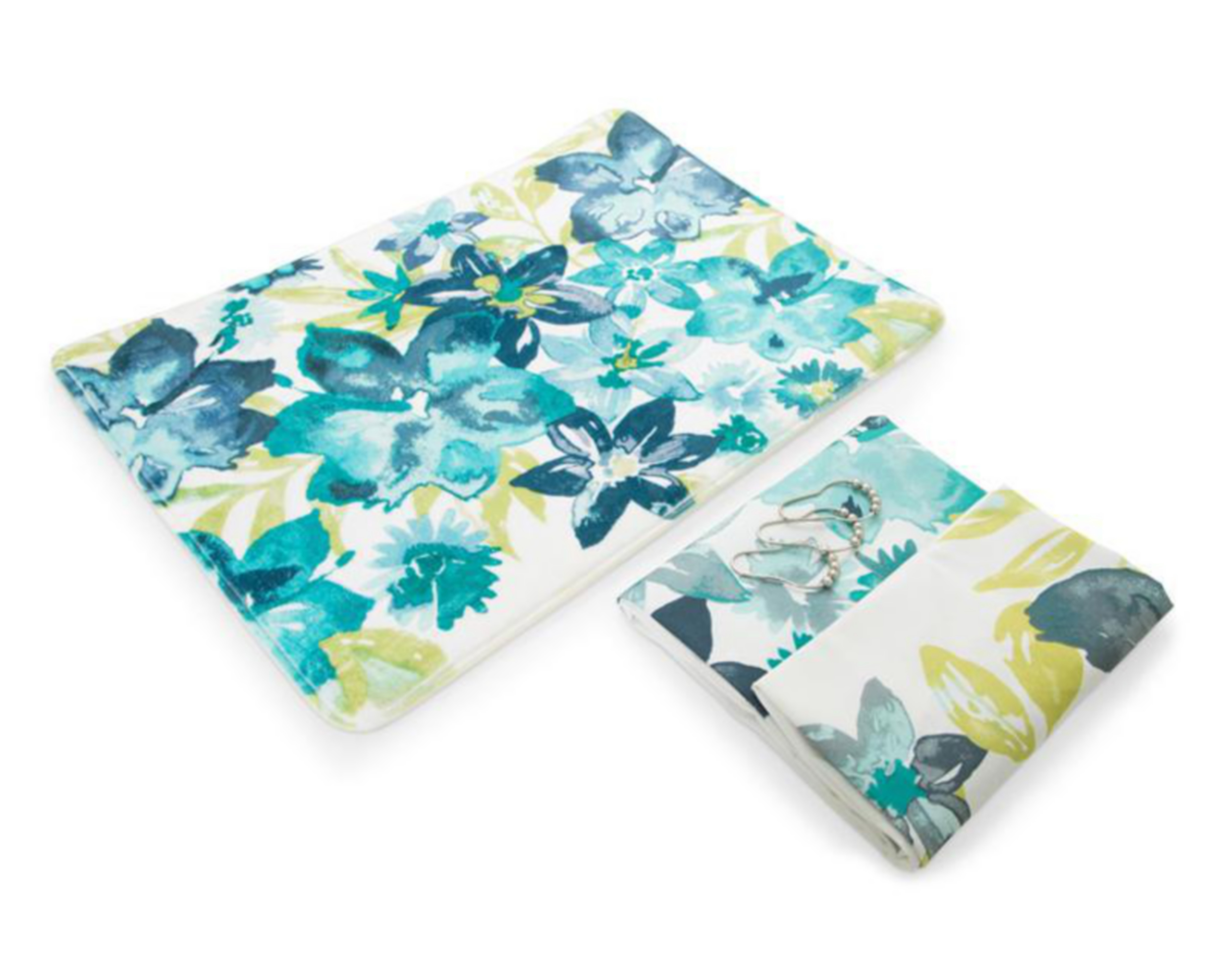 Foto 2 | Foto 2 | Juego de Cortinas y Tapete de Poliéster