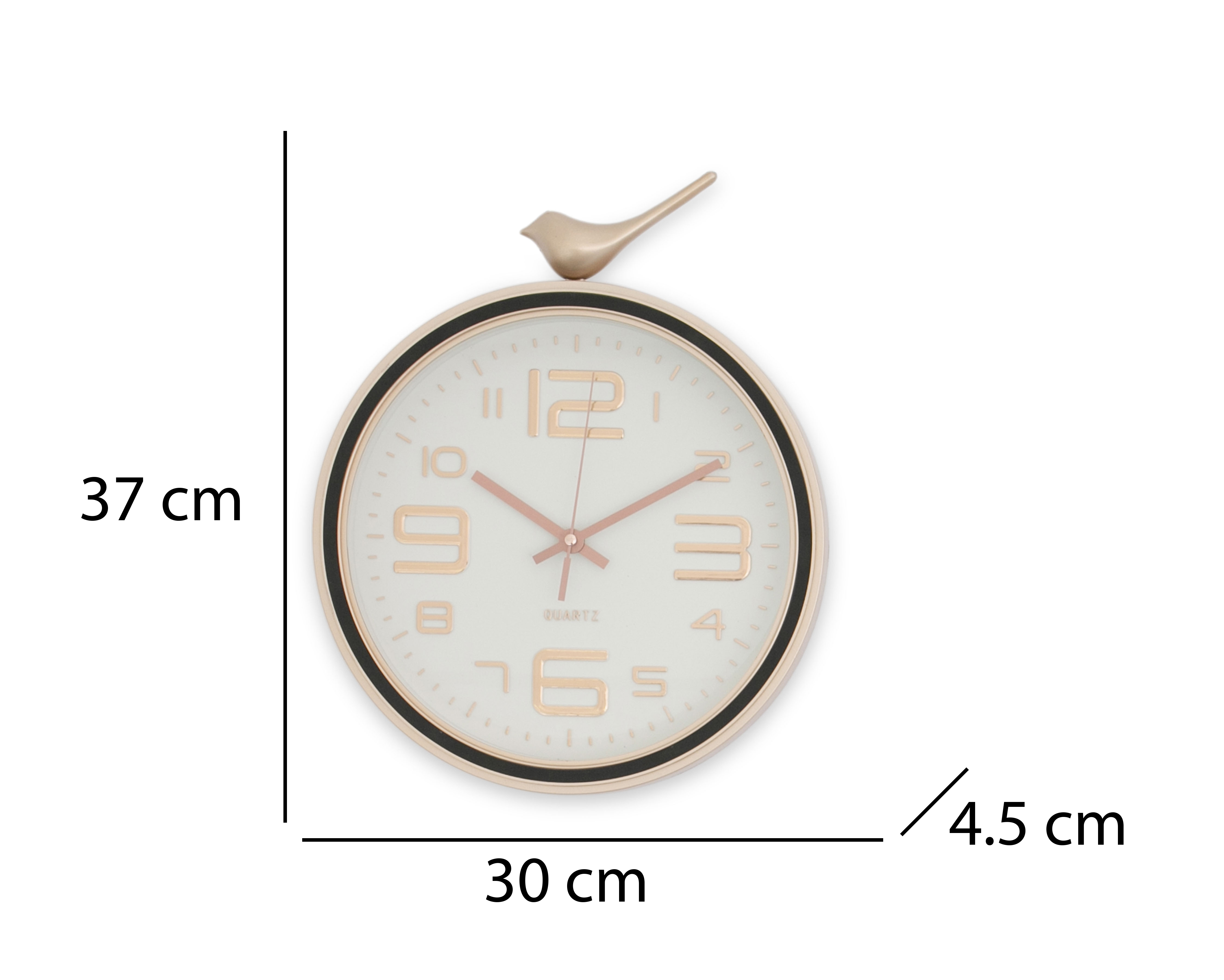 Foto 6 pulgar | Foto 5 | Repisas de Plástico Starhaus 3 Piezas con Reloj