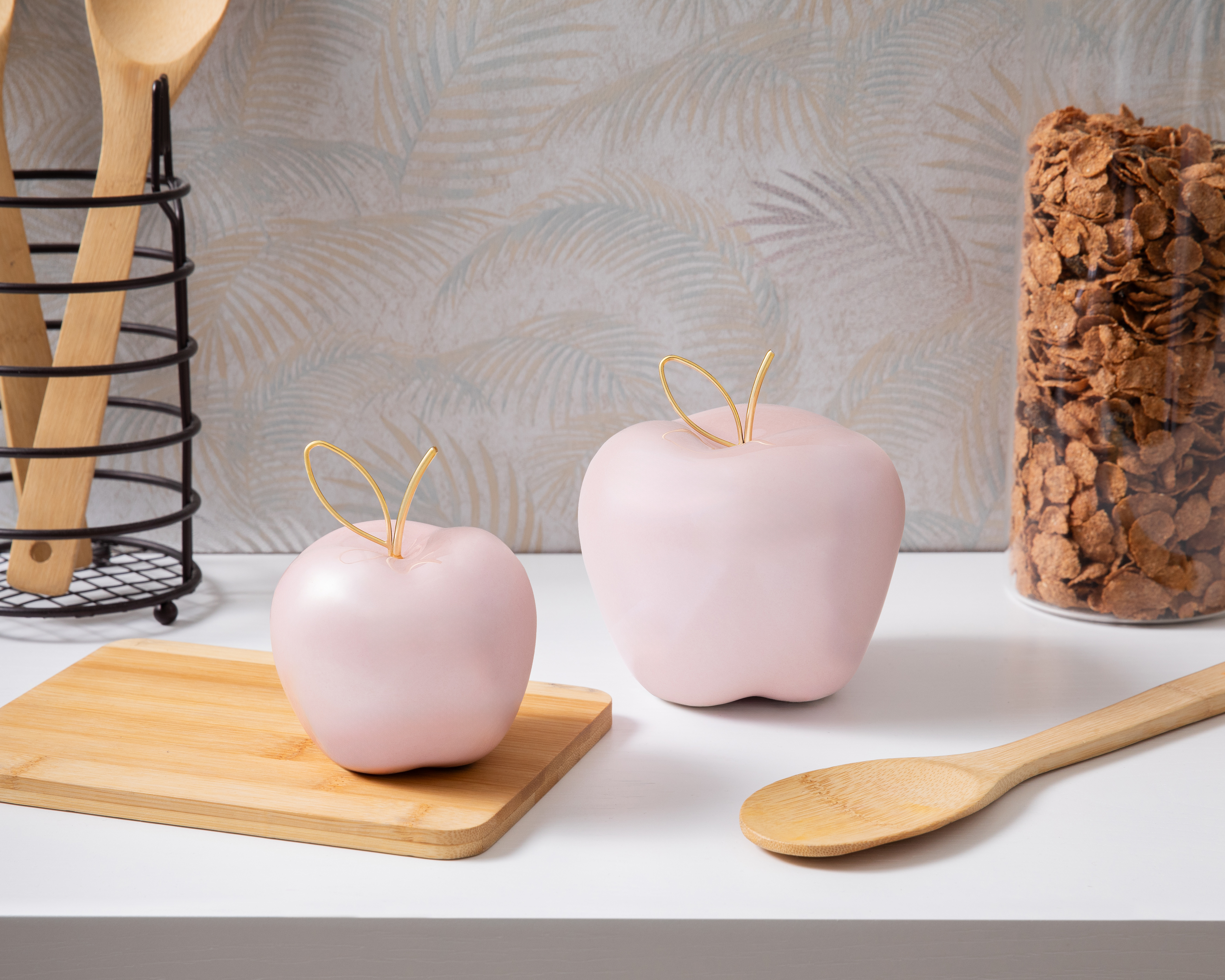 Foto 4 | Foto 4 | Escultura de Manzana Roslin de Cerámica