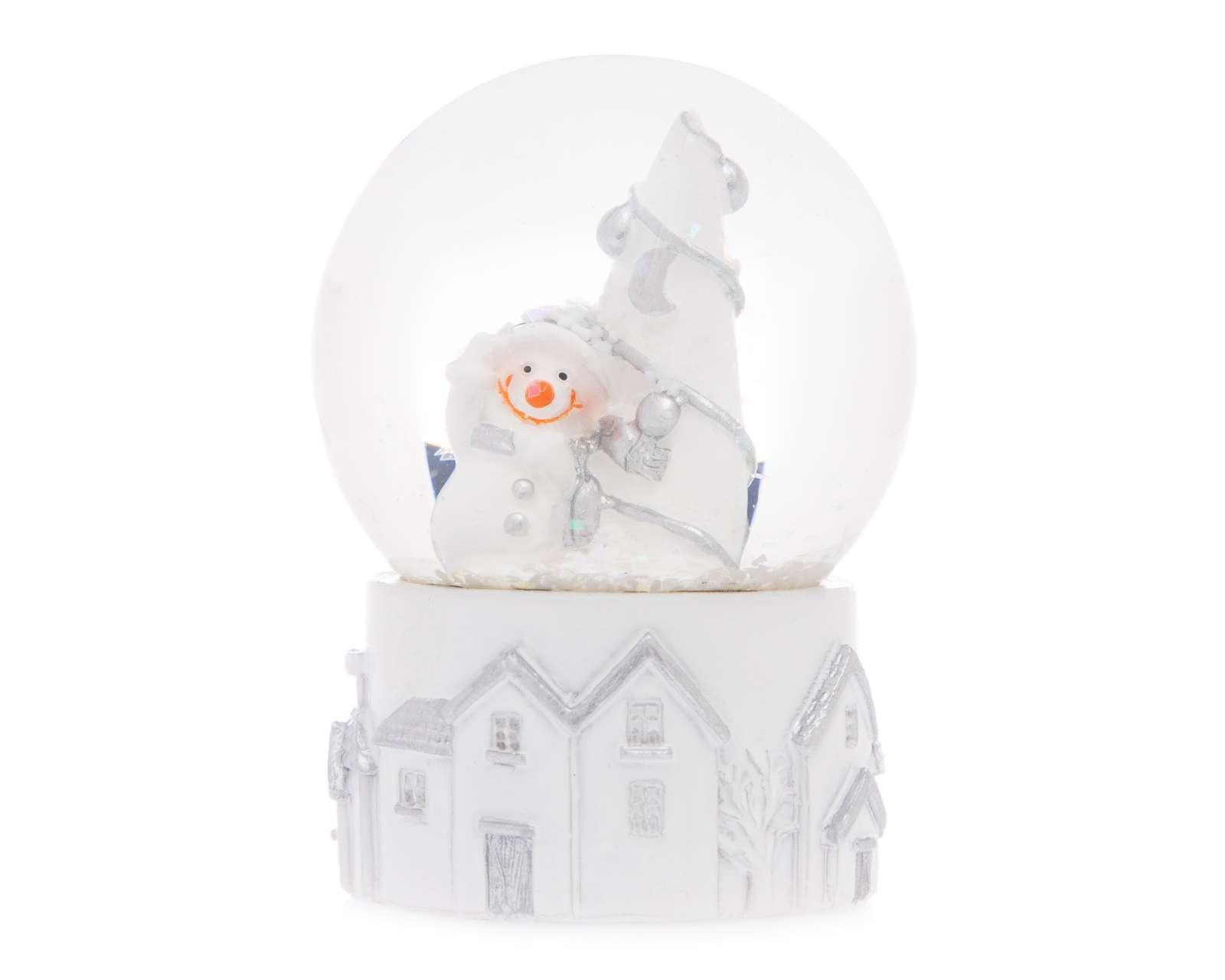 Foto 1 | Foto 1 | Bola de Cristal Blanca Navidad 2