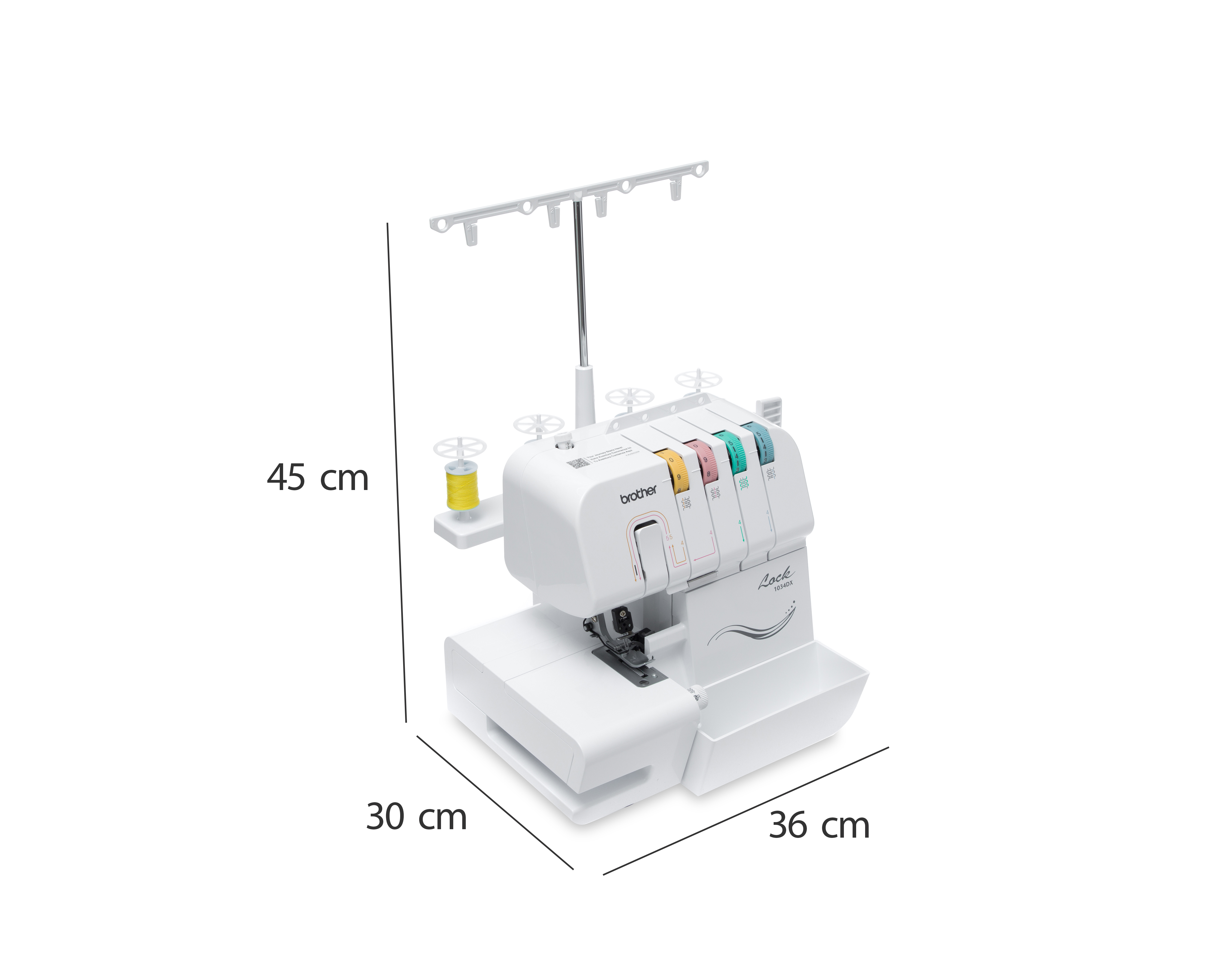 Foto 5 | Foto 5 | Máquina de Coser Brother Overlock 1034DX