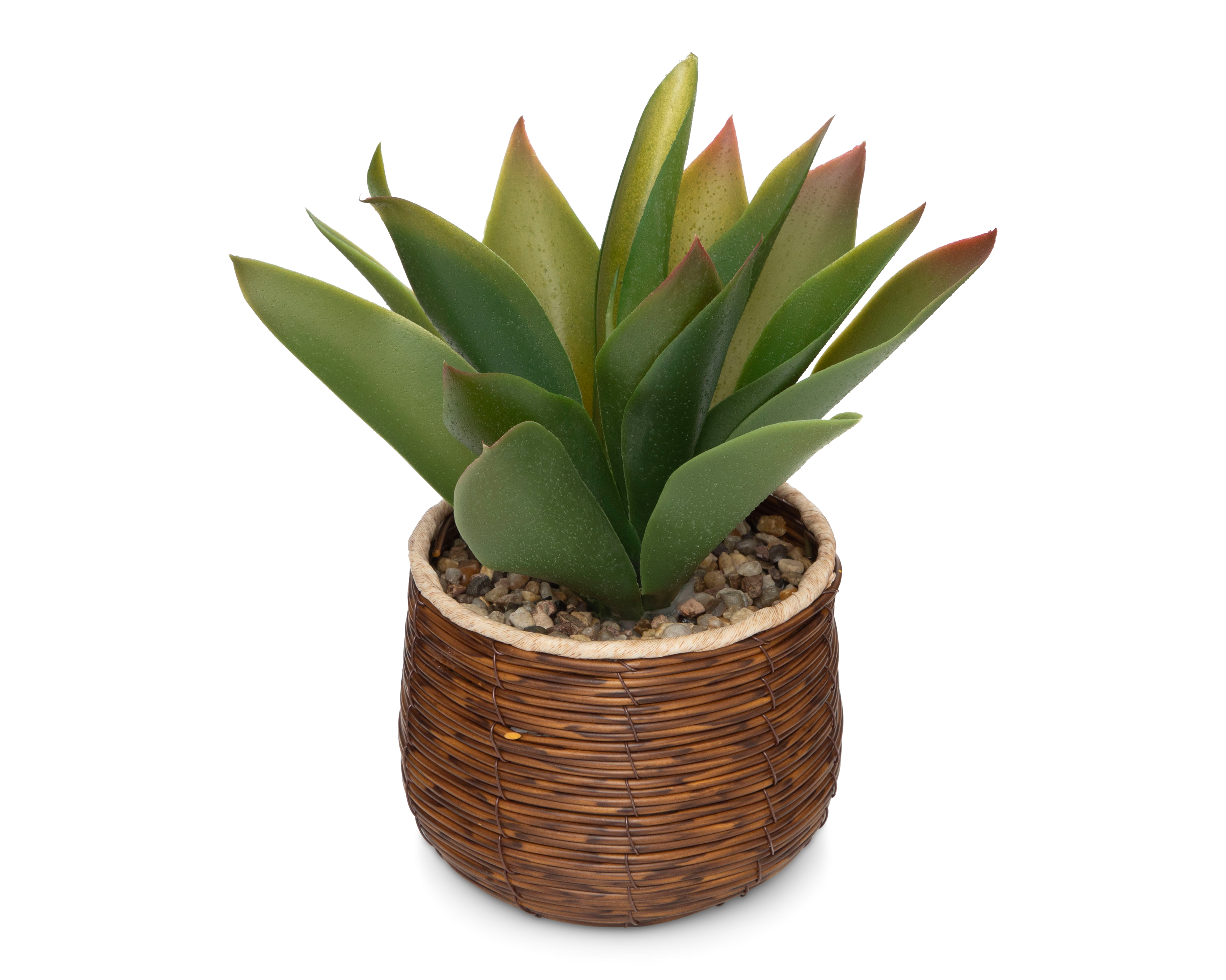 Foto 3 pulgar | Foto 2 | Agave Artificial con Maceta Starhaus 23 cm