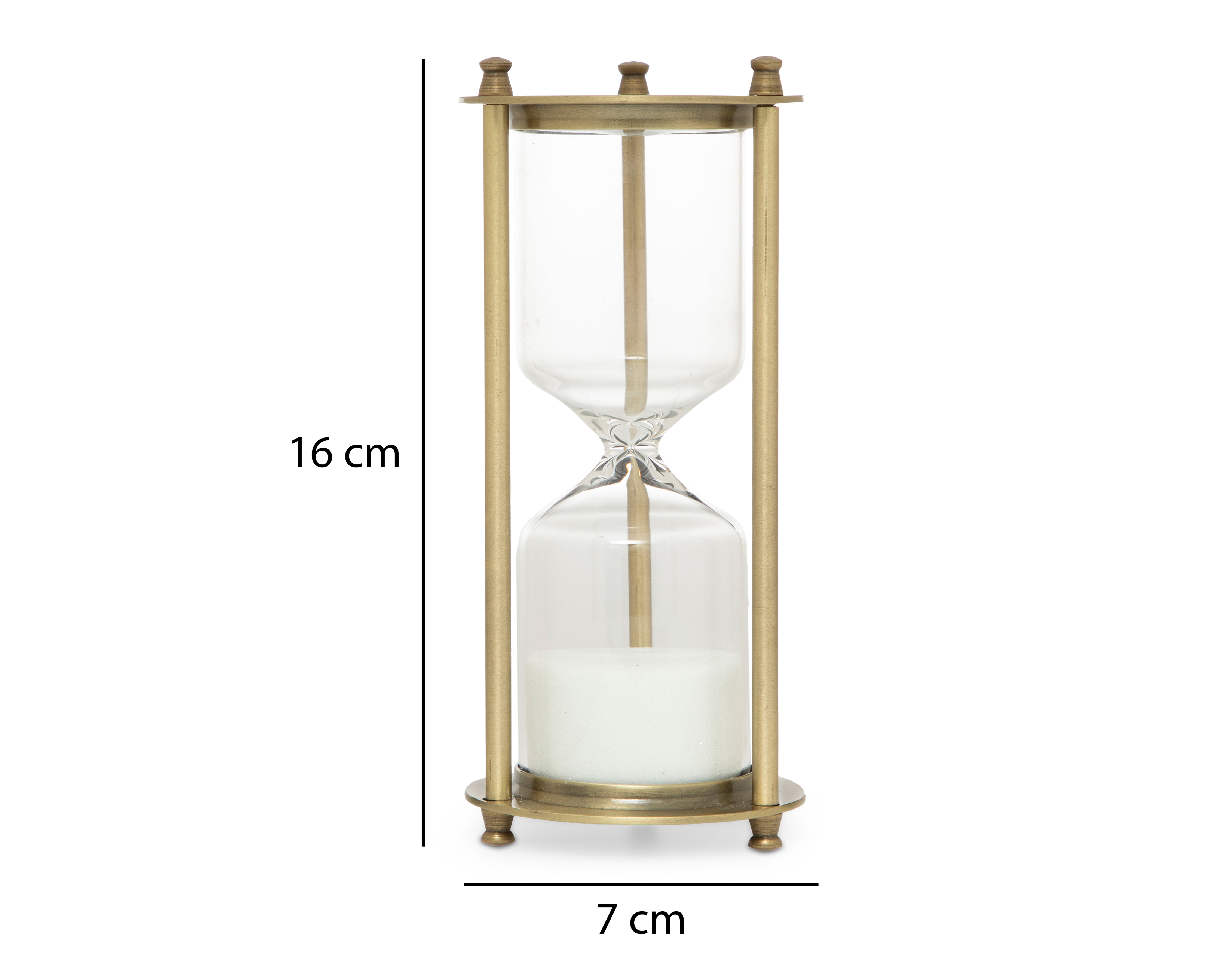 Foto 6 pulgar | Foto 5 | Reloj de Arena Néstor de Acero