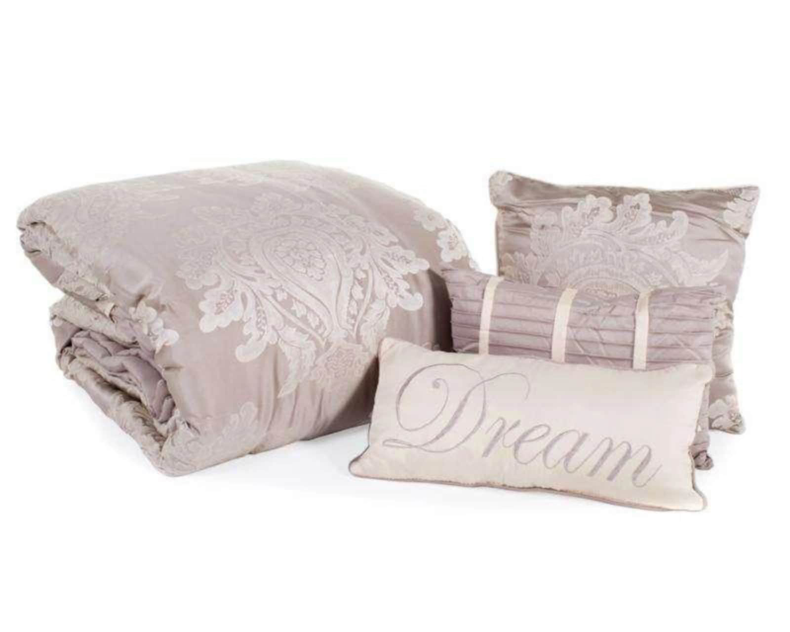 Foto 3 pulgar | Foto 2 | Edredón Starhaus King Size Therese Café 7 Piezas