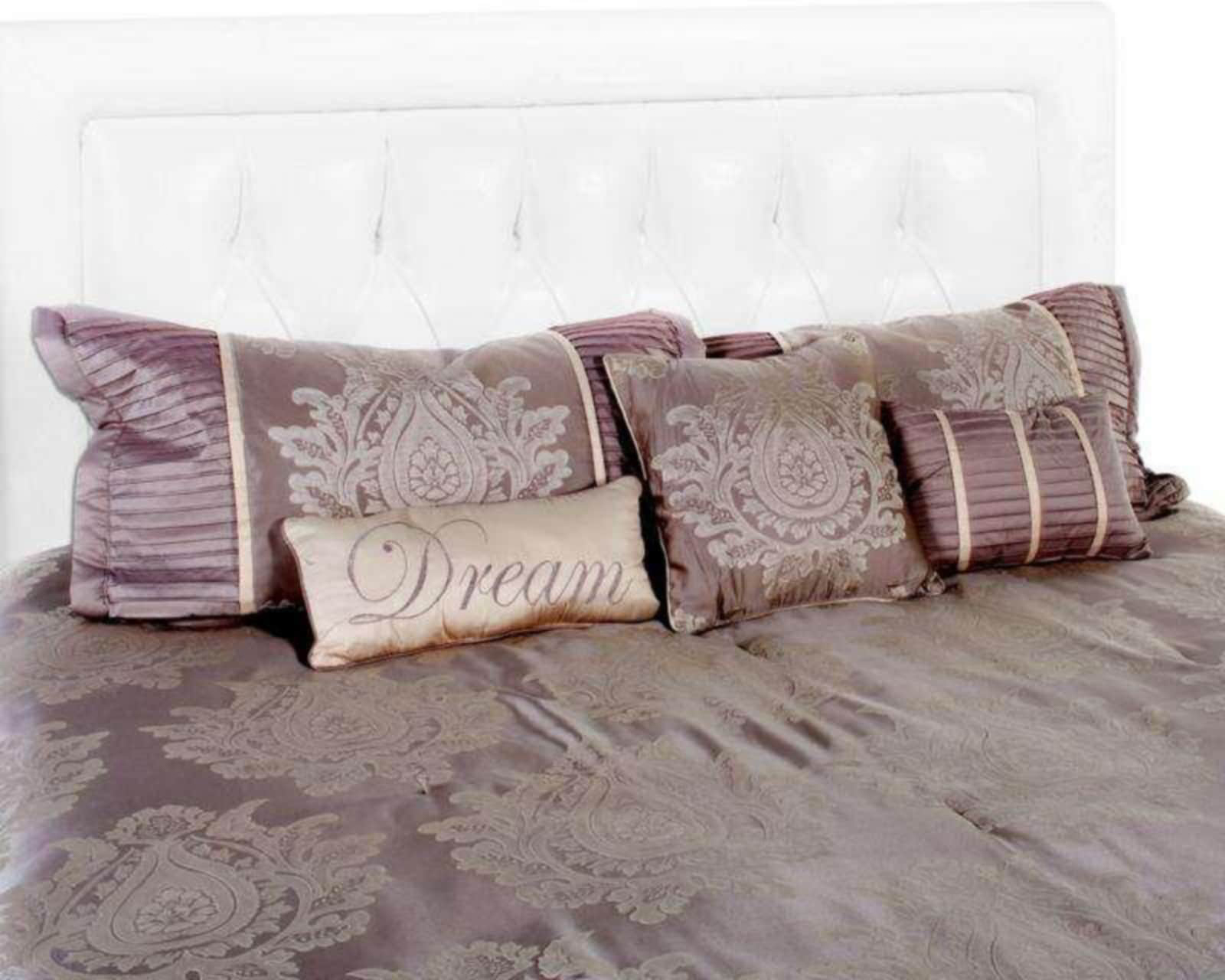 Foto 4 | Foto 4 | Edredón Starhaus King Size Therese Café 7 Piezas