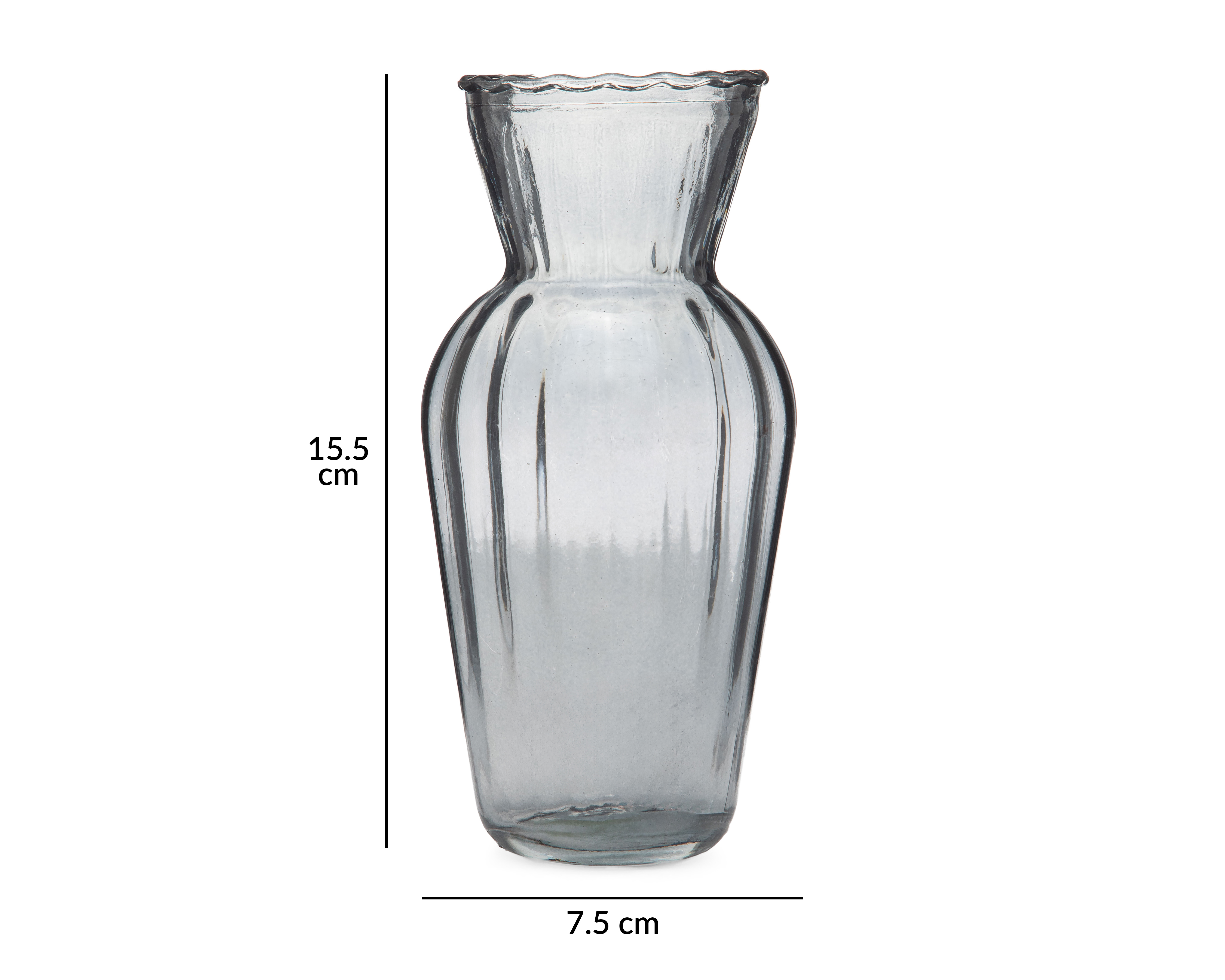 Foto 6 pulgar | Foto 5 | Florero Decorativo Irvi de Vidrio