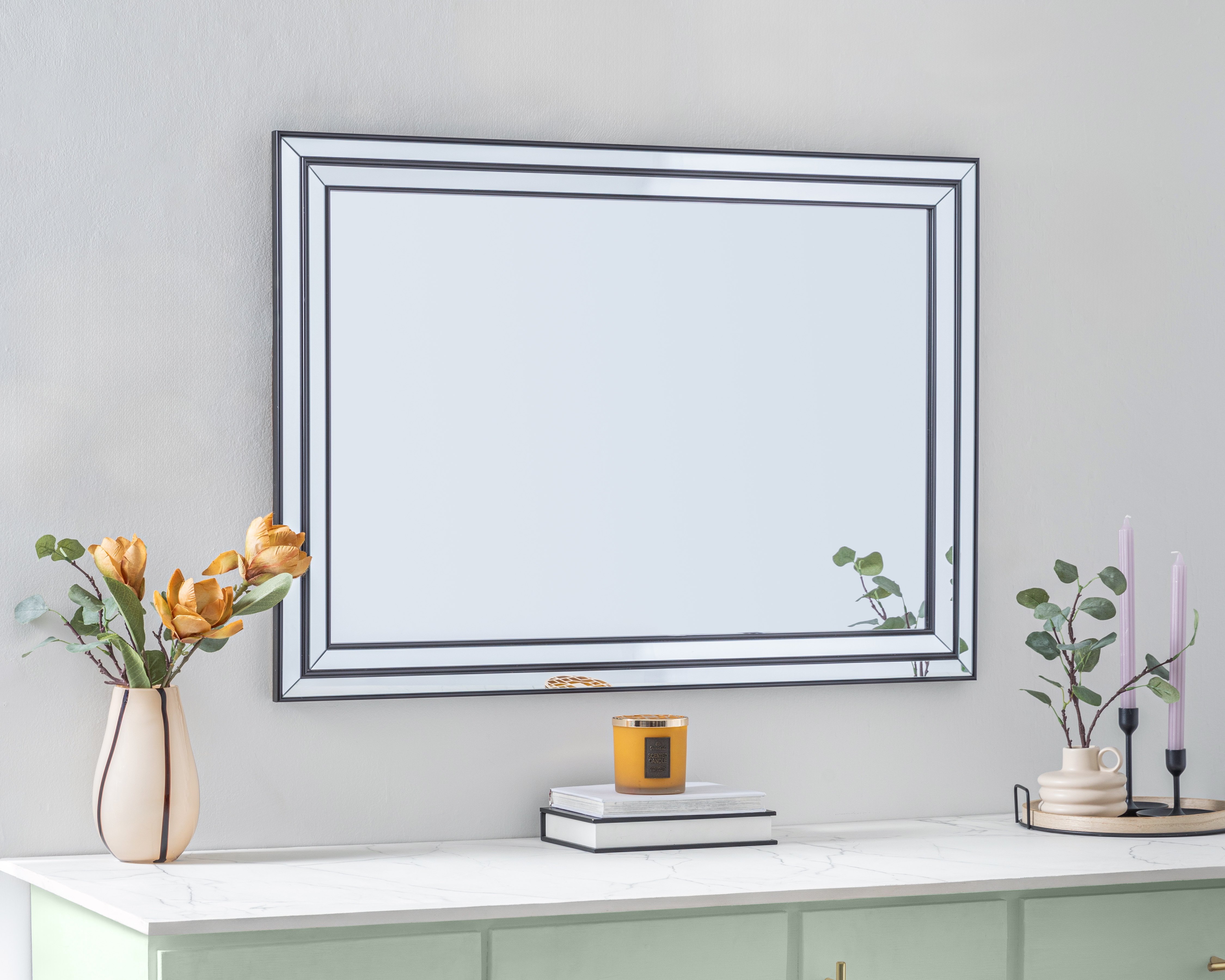 Foto 2 pulgar | Foto 1 | Espejo Rectangular Caicos 75 x 105 cm