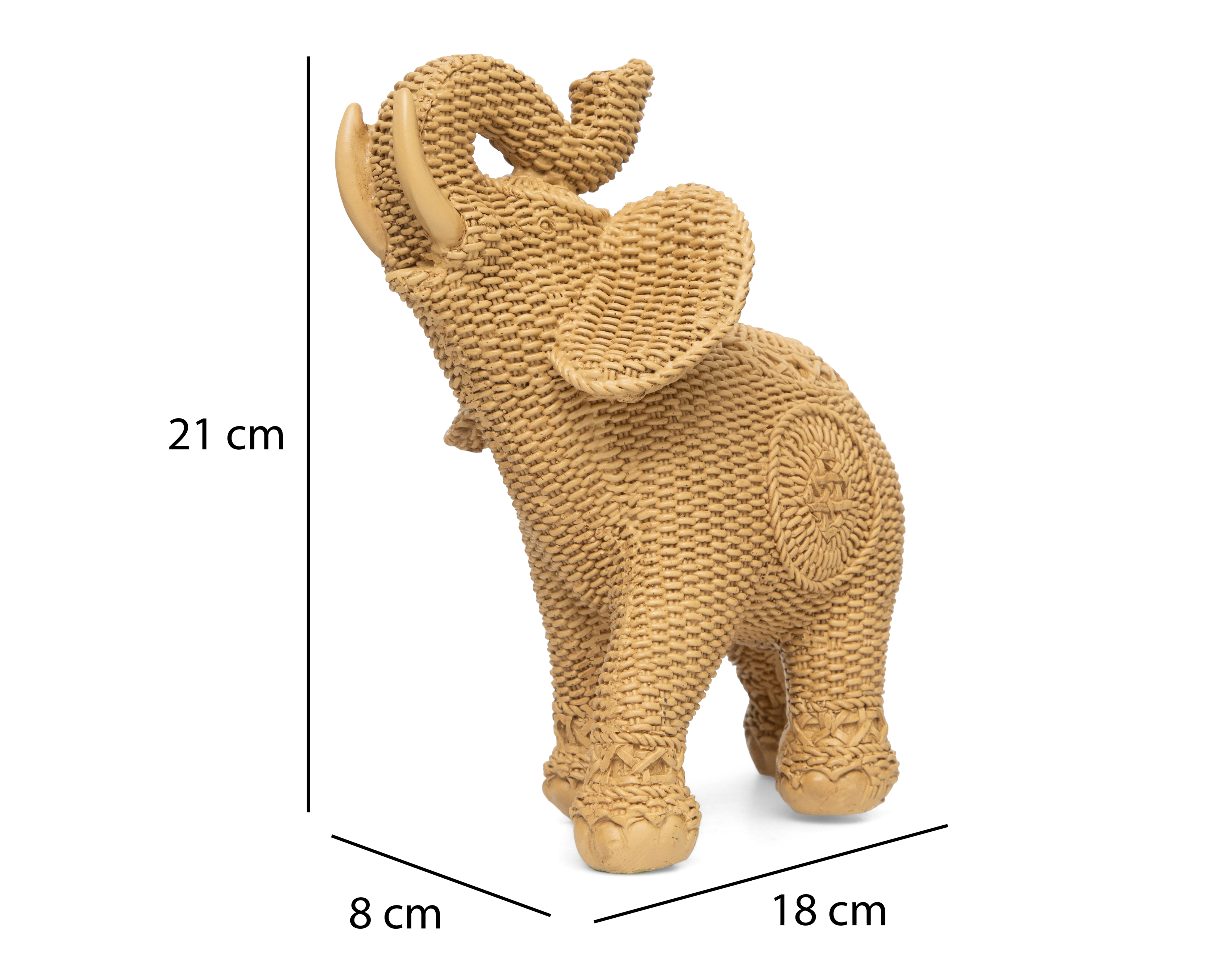 Foto 6 | Foto 6 | Escultura de Elefante Efran de Poliresina