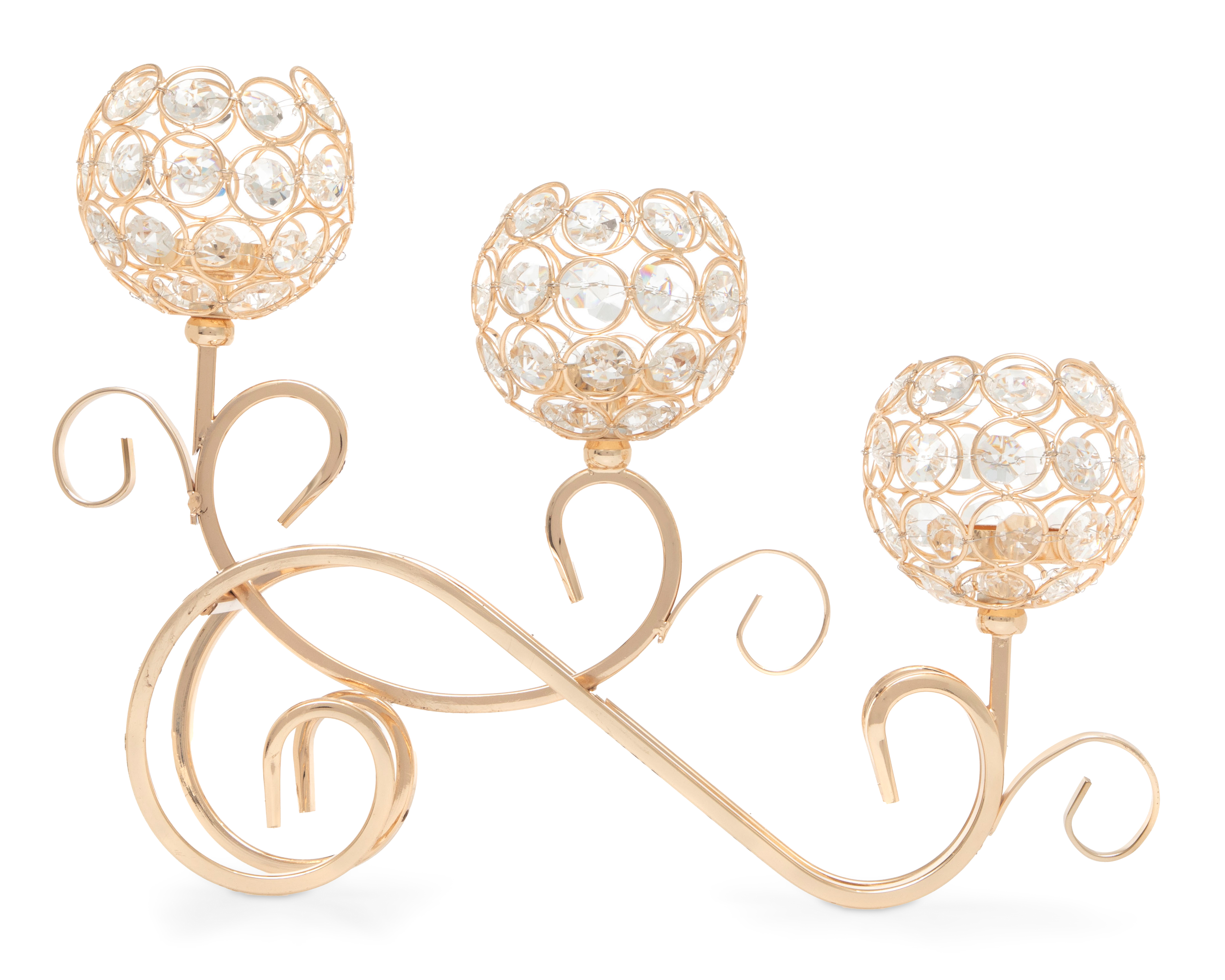 Foto 2 pulgar | Foto 1 | Candelabro Triadas de Cristal