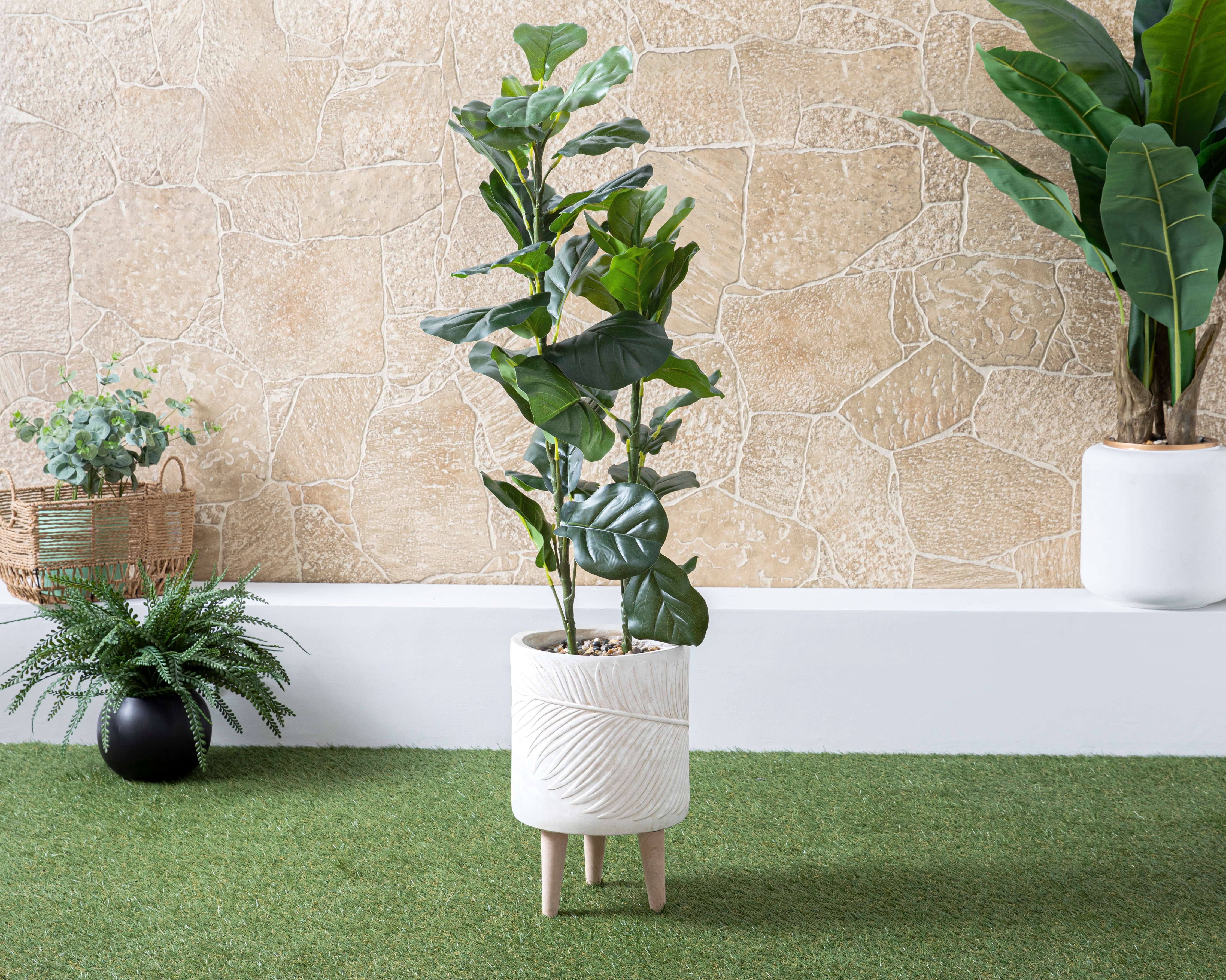 Ficus Artificial con Maceta Starhaus 110 cm