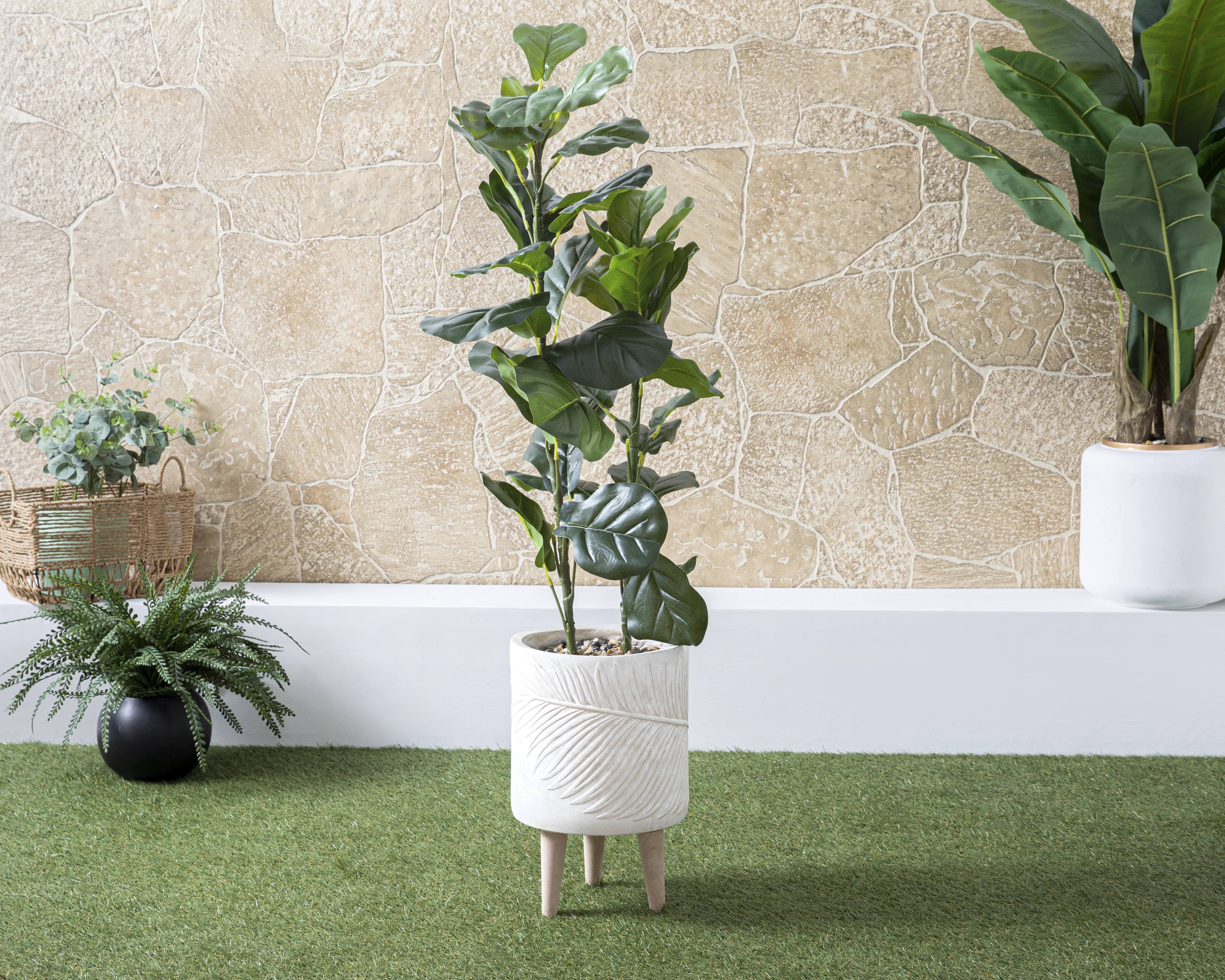 Foto 1 | Foto 1 | Ficus Artificial con Maceta Starhaus 110 cm