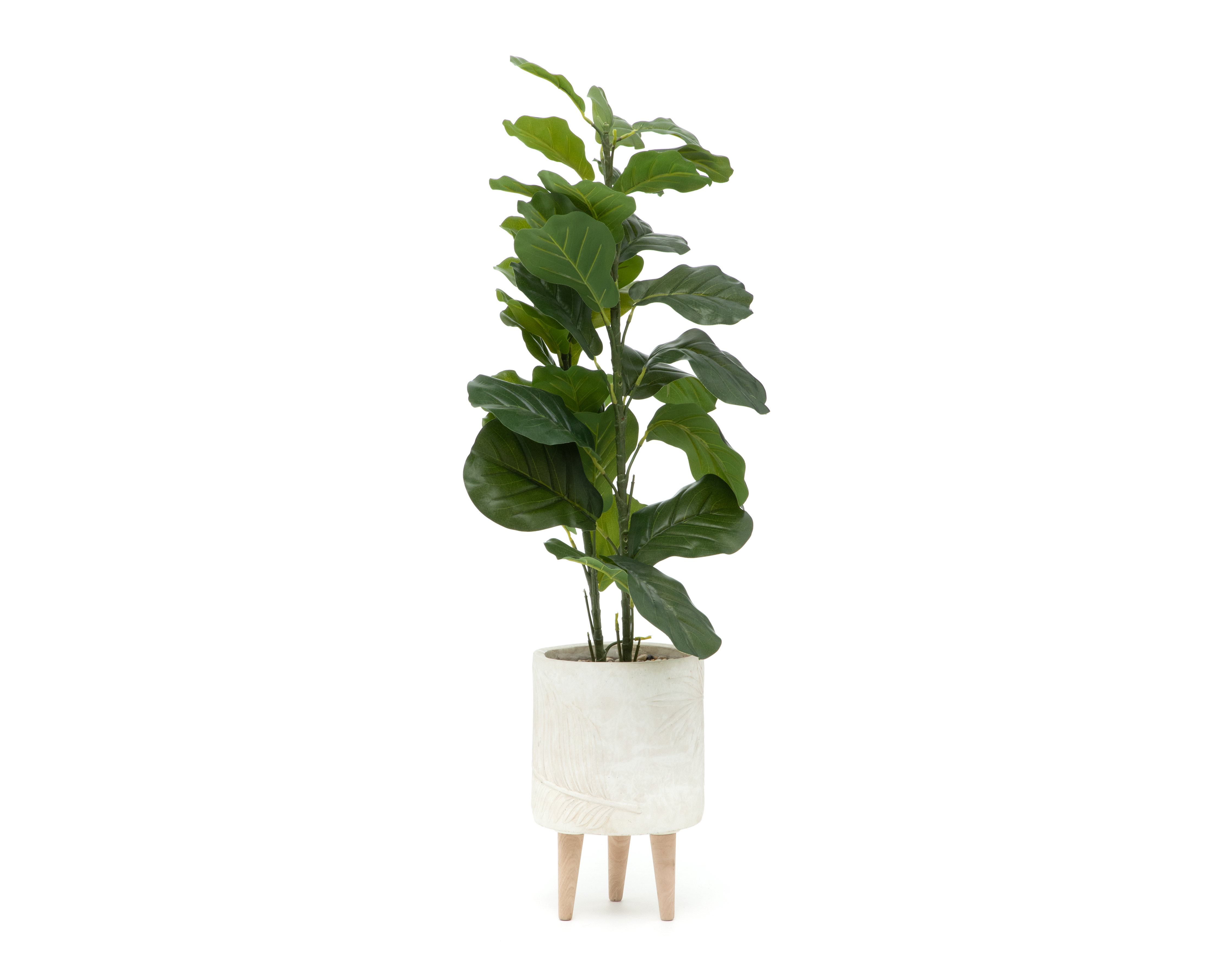 Foto 3 pulgar | Foto 2 | Ficus Artificial con Maceta Starhaus 110 cm