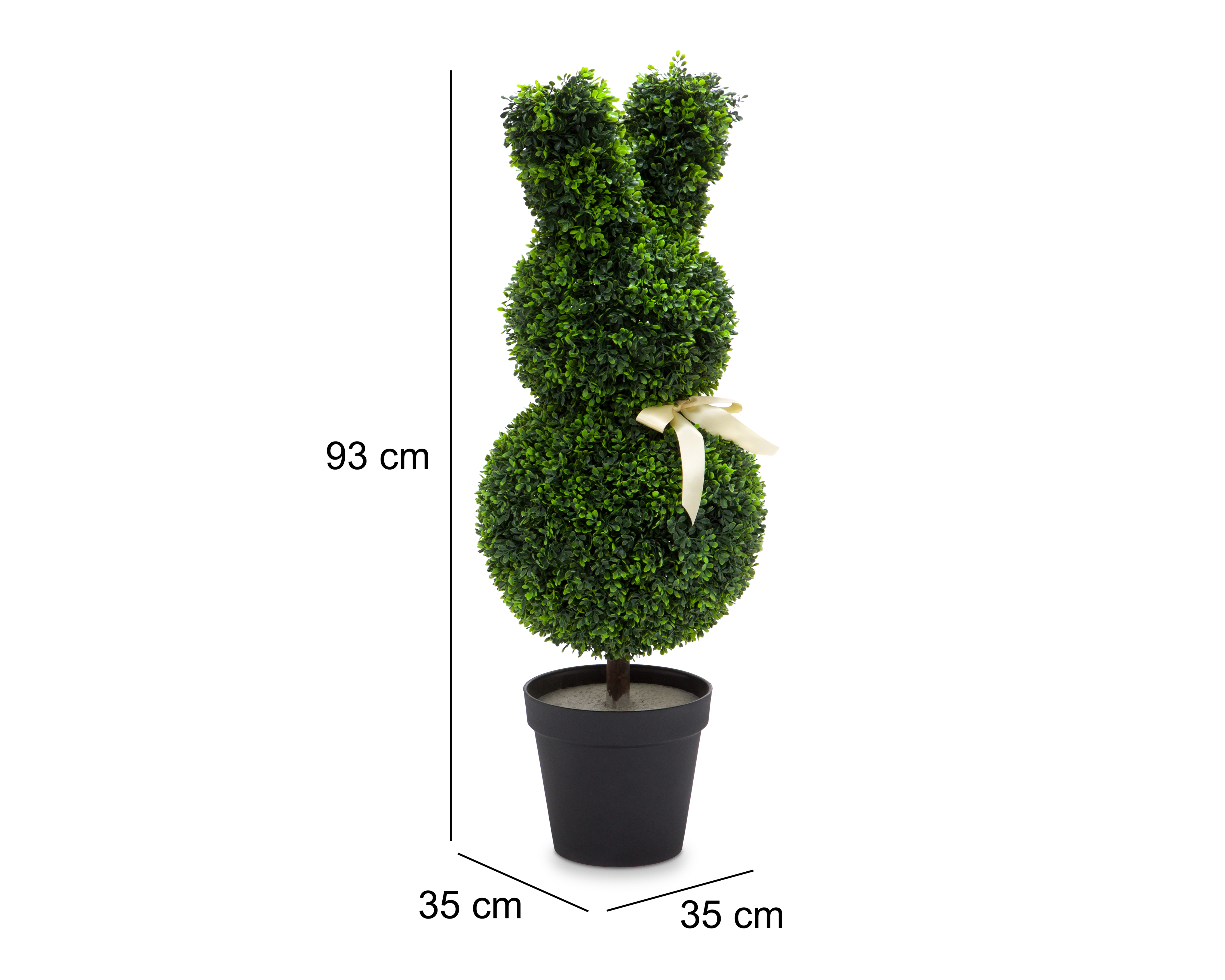 Foto 6 pulgar | Foto 5 | Árbol Artificial con Maceta Starhaus 93 cm