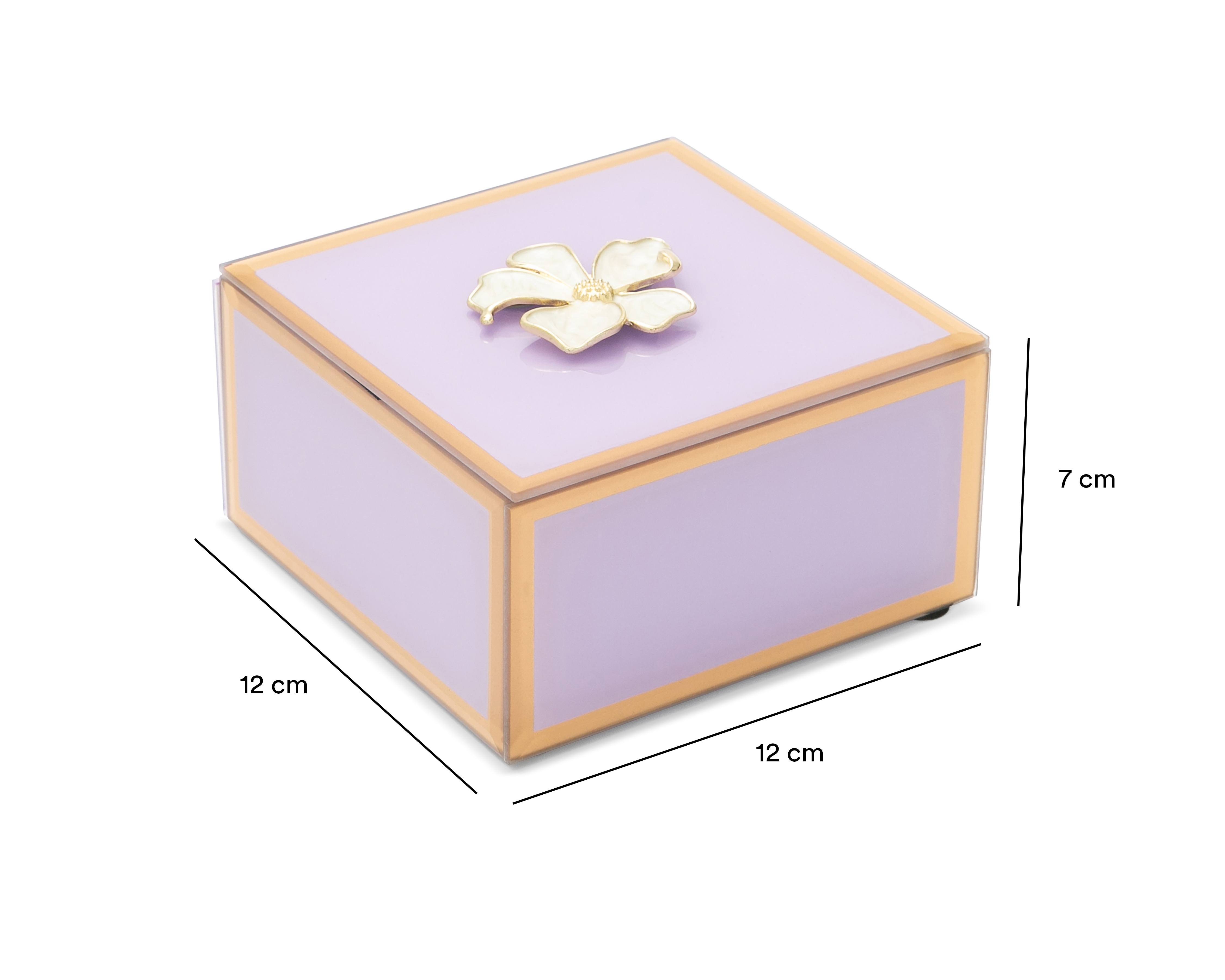 Foto 6 | Foto 6 | Joyero de Cristal Starhaus Banari Lila