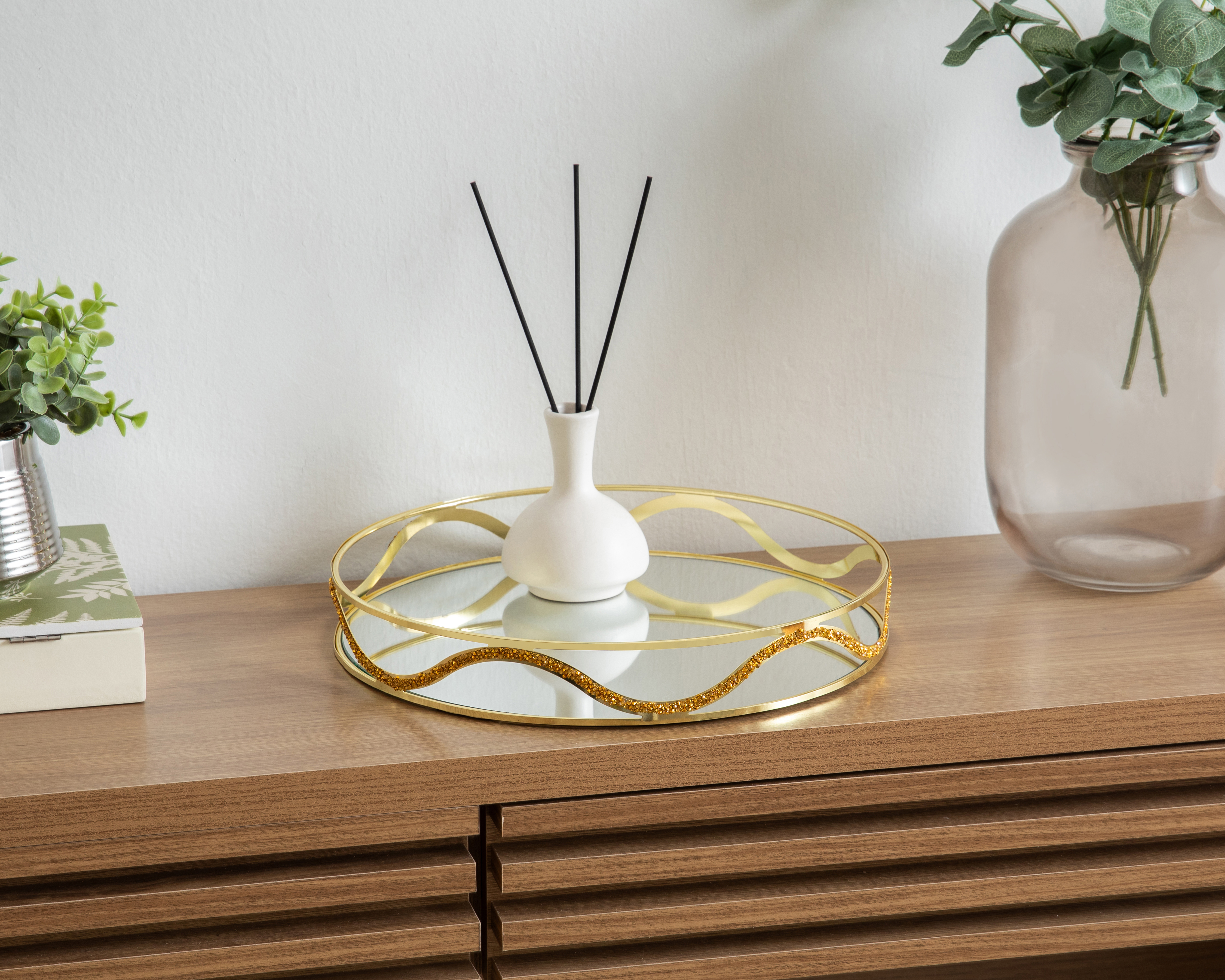 Foto 5 | Foto 5 | Charola Decorativa Circular Kika de Acero