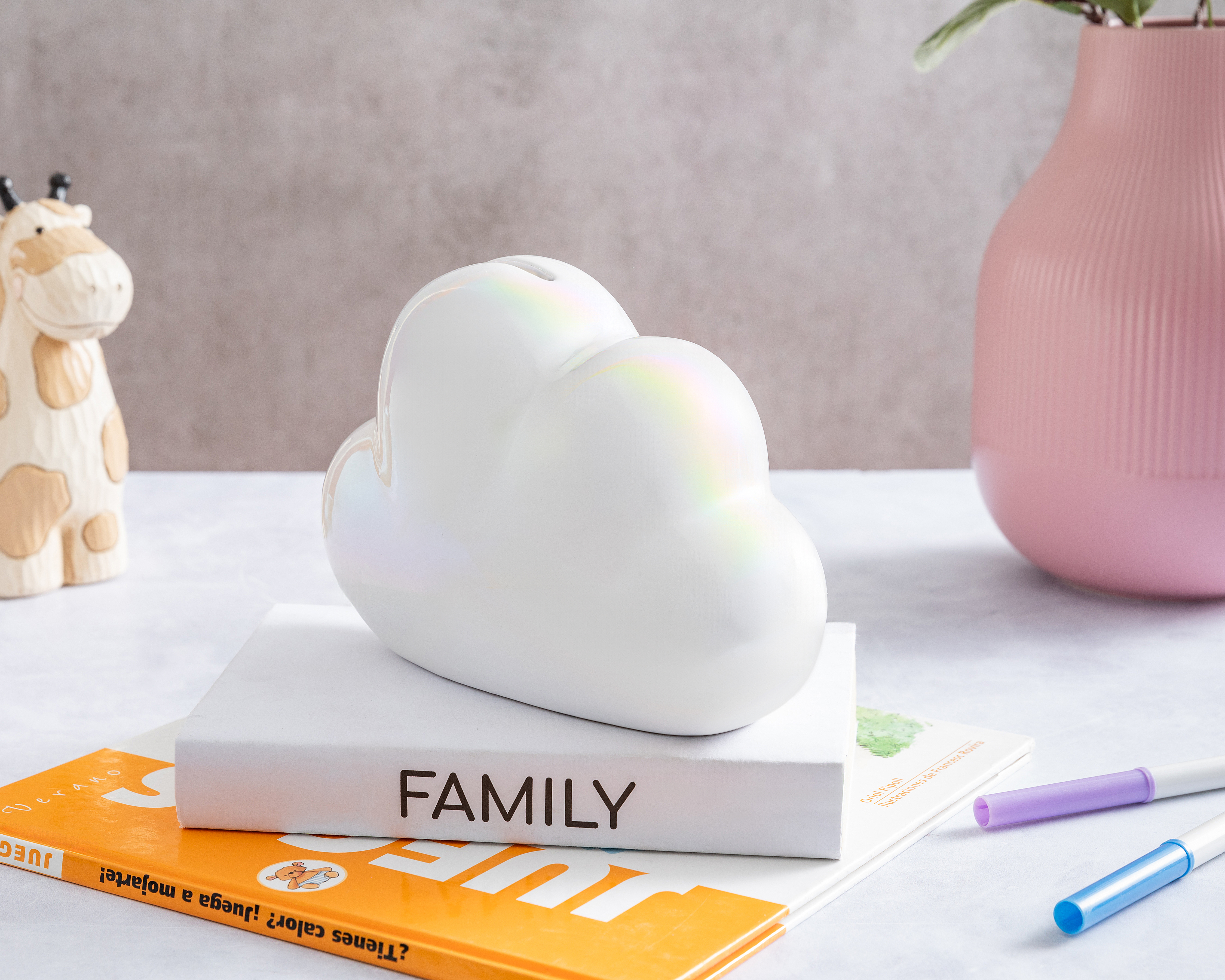 Foto 5 pulgar | Foto 4 | Alcancía de Nube Cloudy de Cerámica