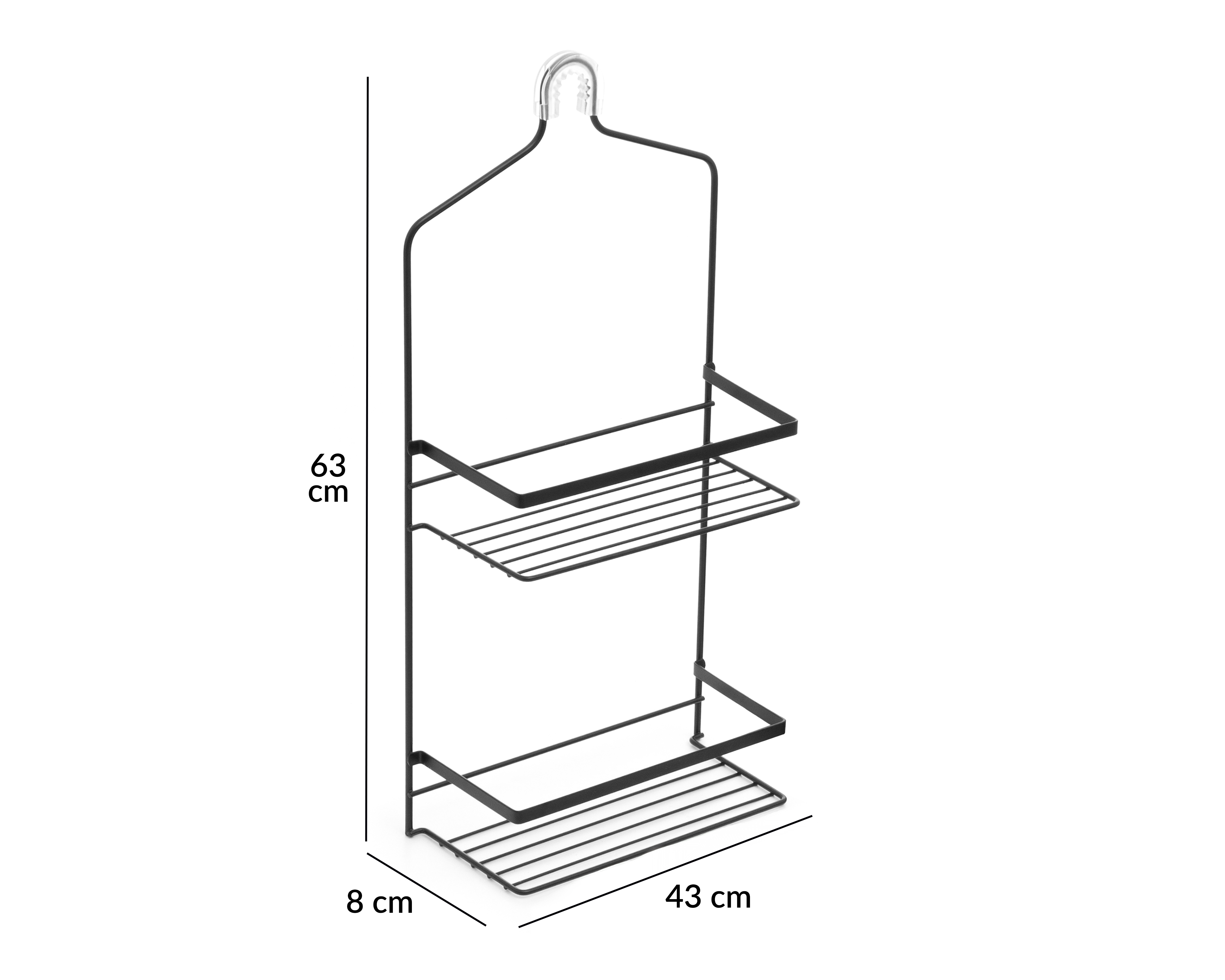 Foto 7 | Foto 7 | Cortina y Tapete para Baño Starhaus con Organizador 3 Piezas