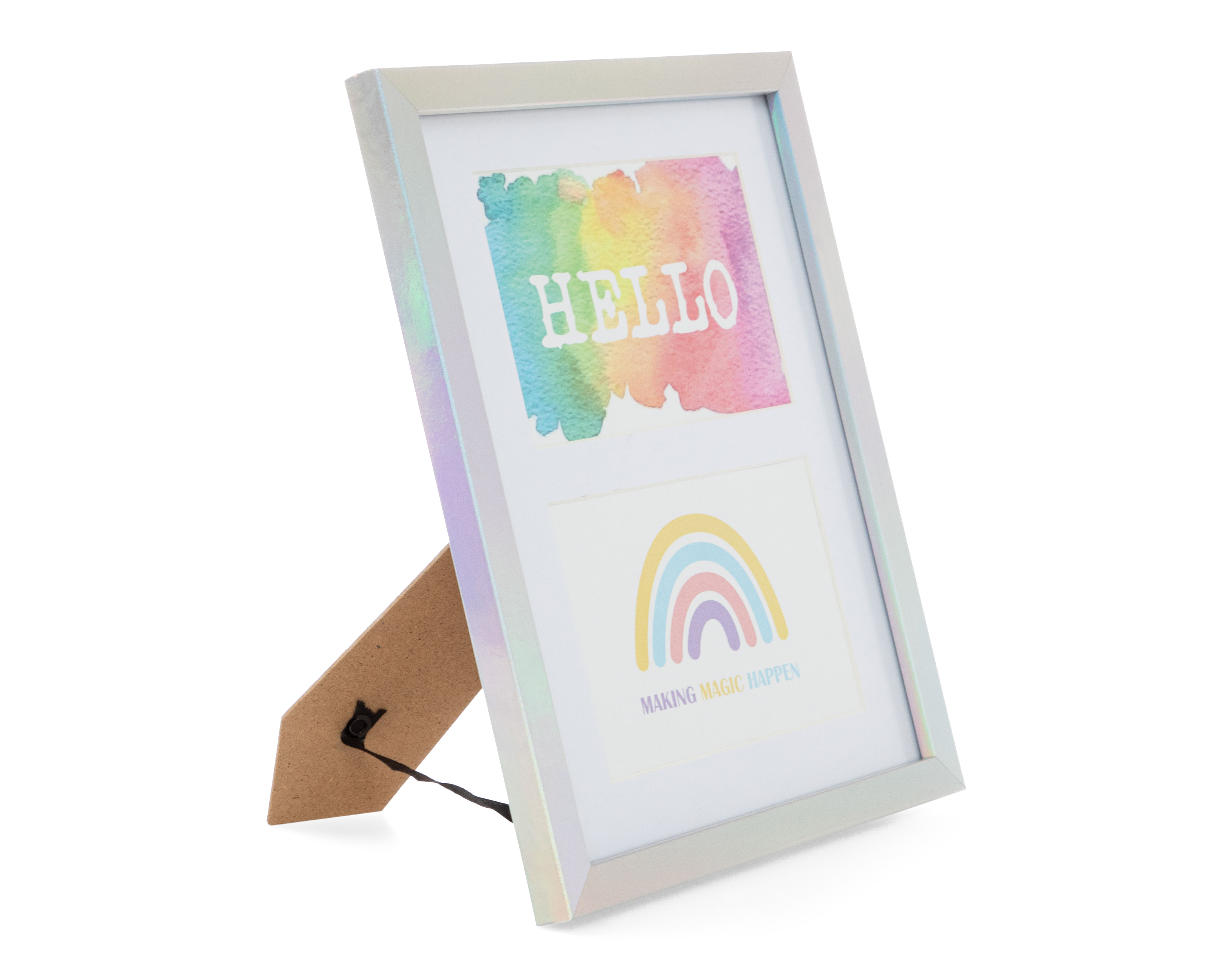 Foto 2 | Foto 2 | Portarretrato de Madera Industrializada Starhaus 4 x 6 Pulgadas