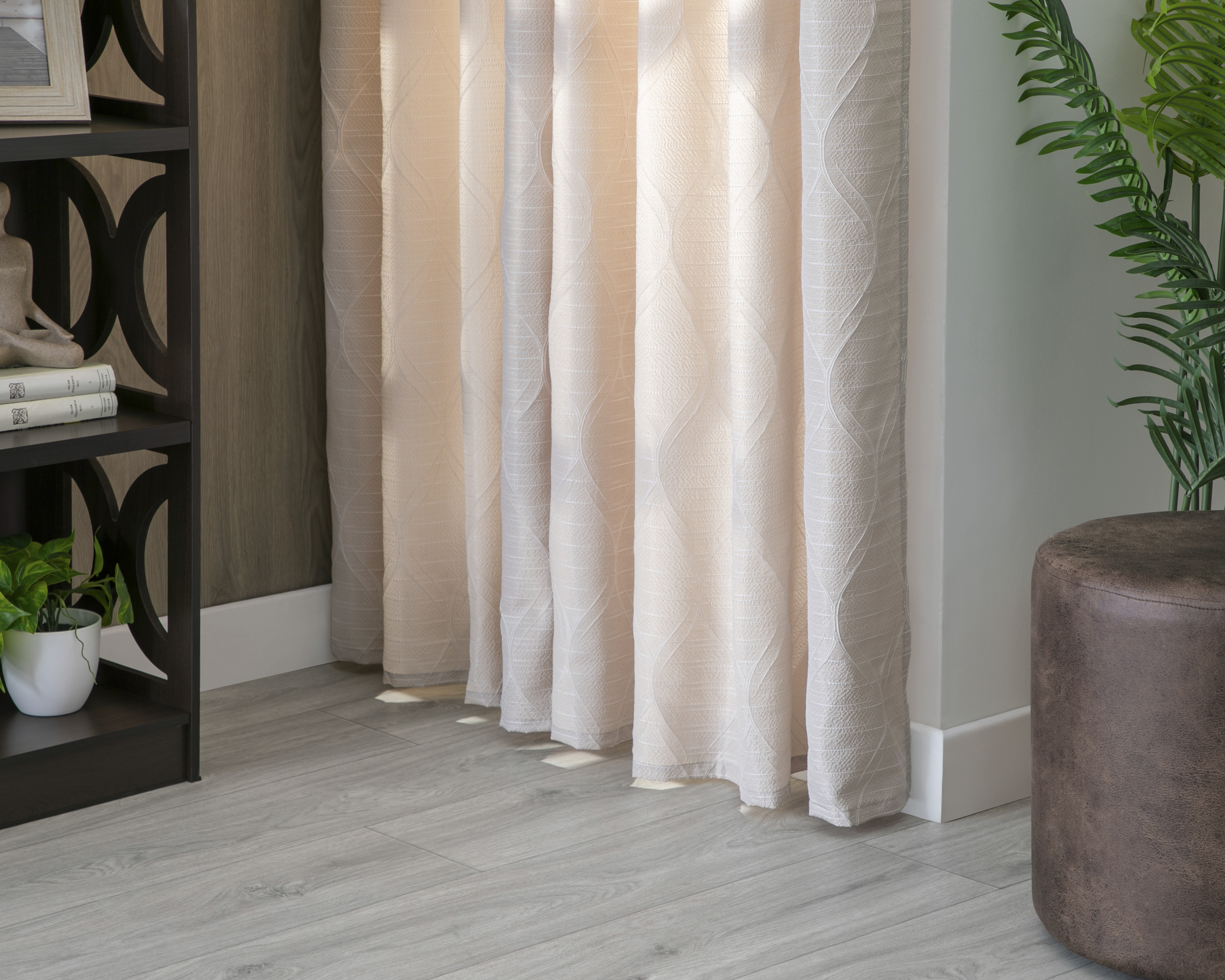 Cortina Uken 137 x 225 cm Beige