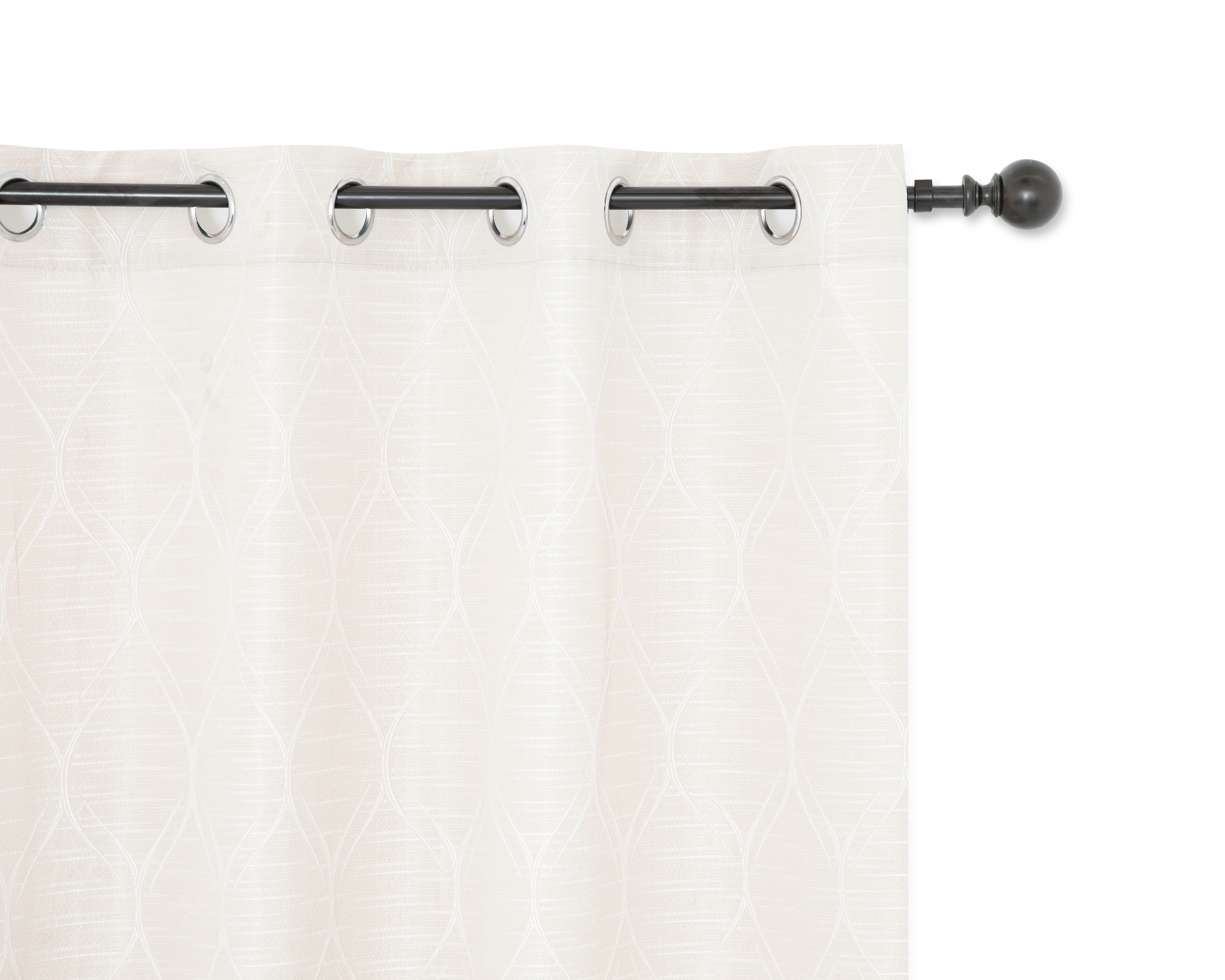 Foto 3 pulgar | Foto 2 | Cortina Uken 137 x 225 cm Beige