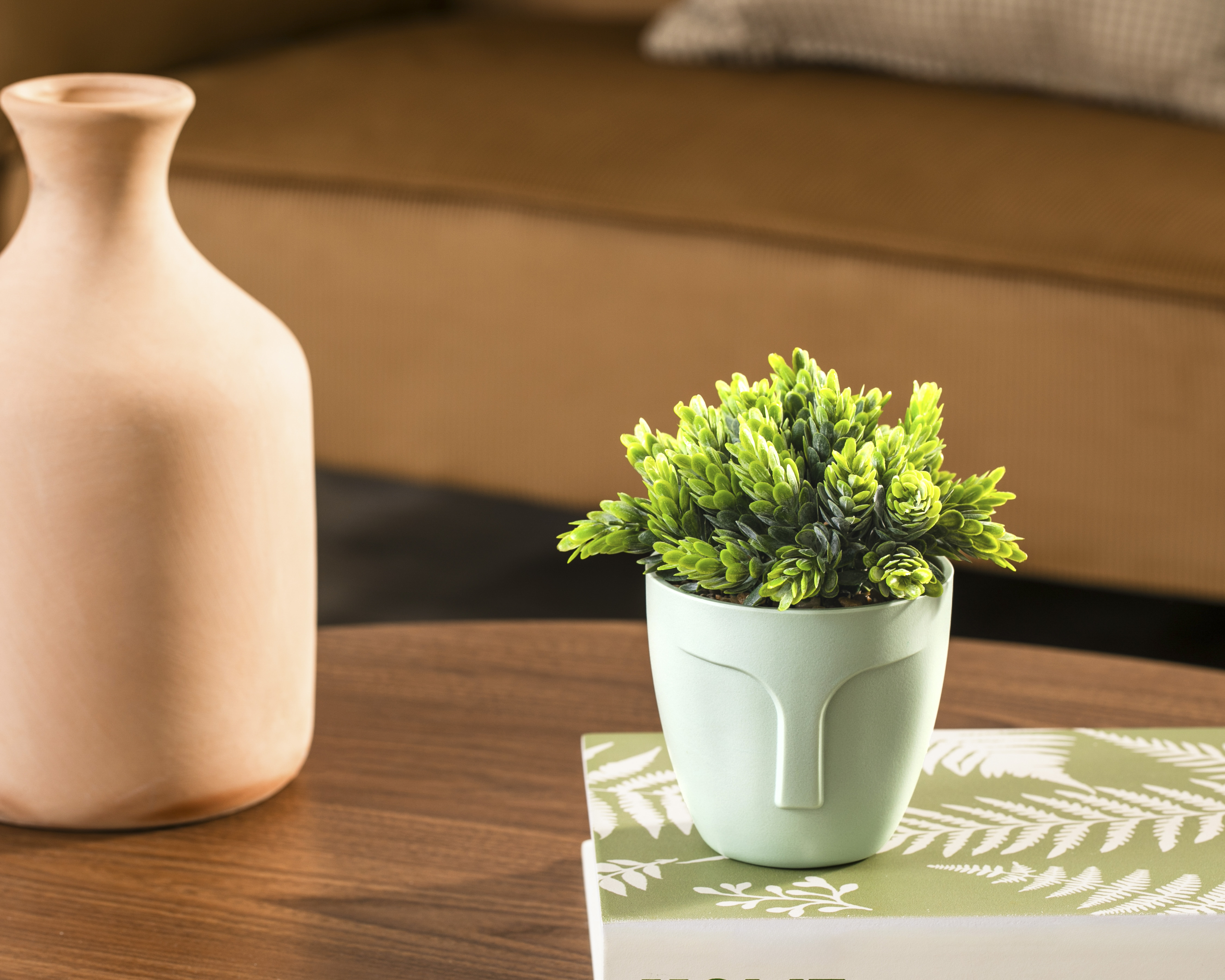 Foto 4 | Foto 4 | Crassula Artificial con Maceta Starhaus 15 cm