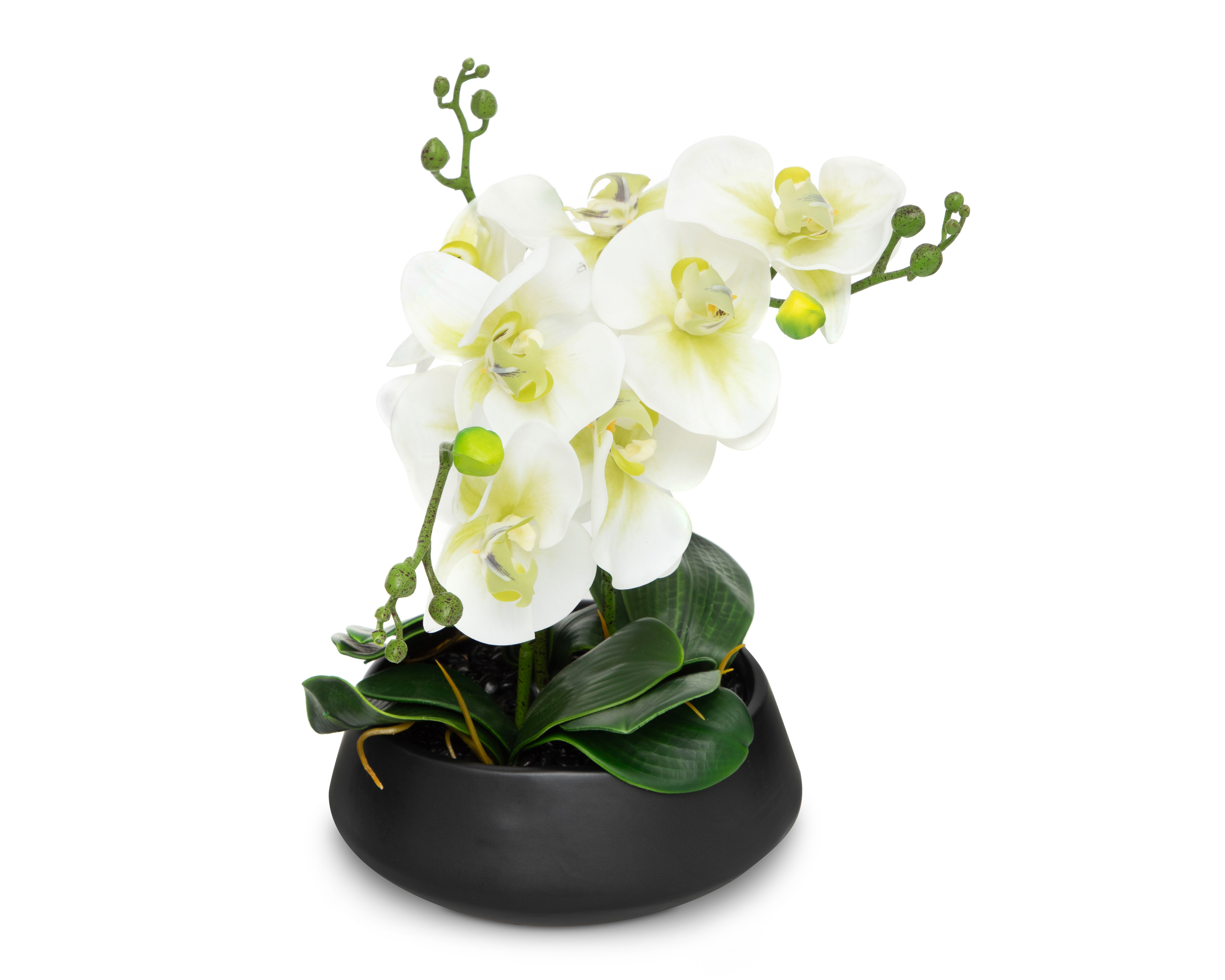 Foto 3 pulgar | Foto 2 | Orquídea Artificial con Maceta Starhaus 29 cm