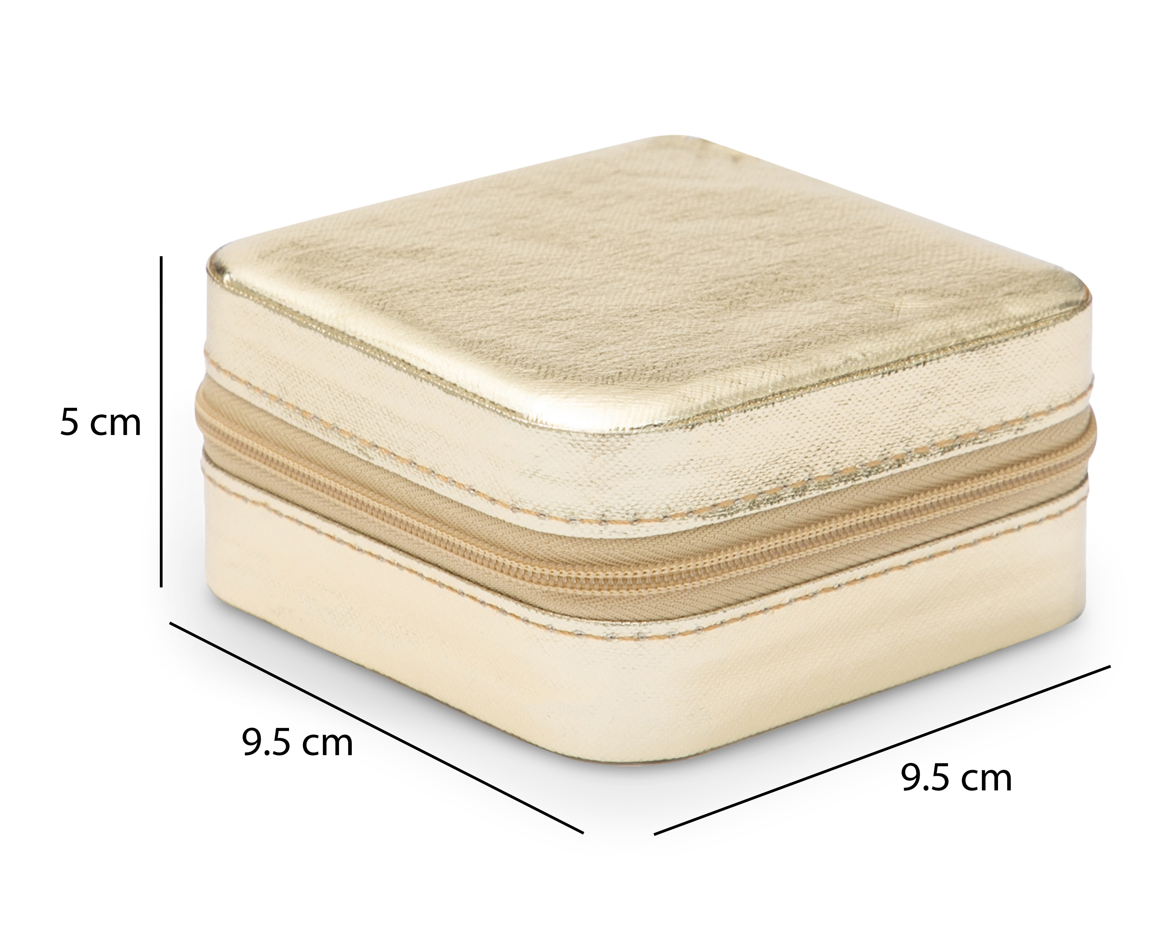 Foto 7 pulgar | Foto 6 | Joyero de Piel Starhaus Dorado