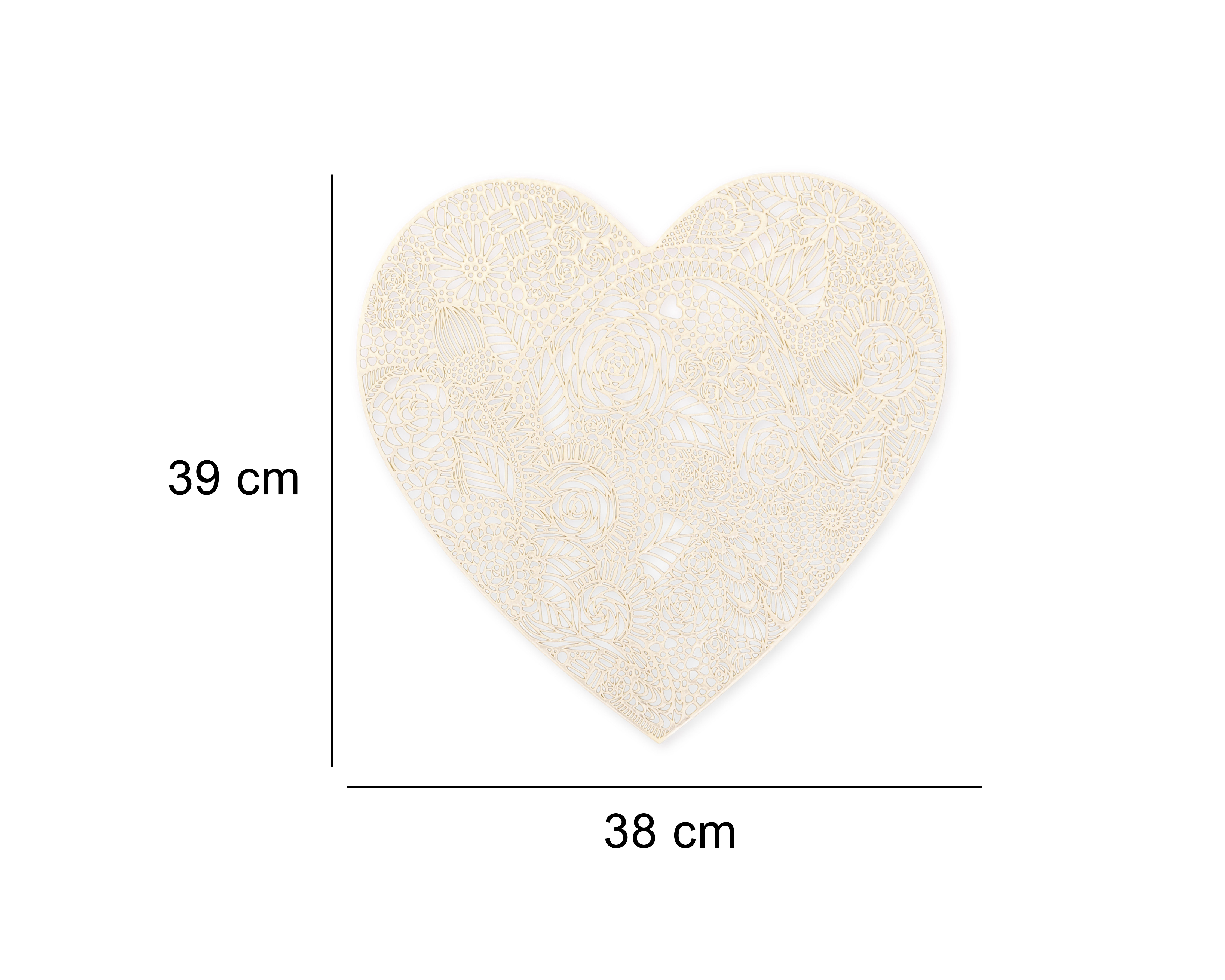 Foto 5 | Foto 5 | Mantel Individual Starhaus Siena Dorado 4 Piezas