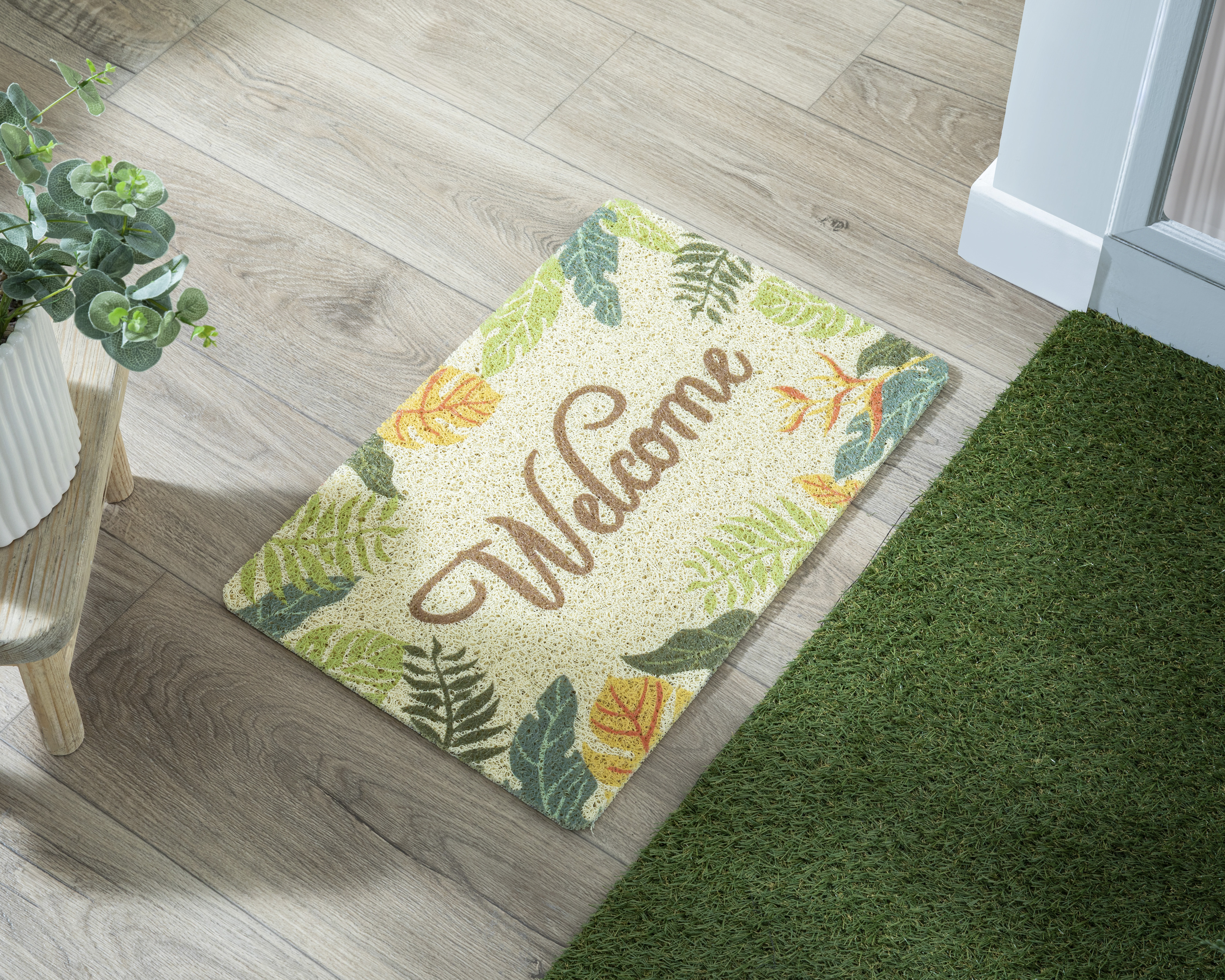 Foto 2 pulgar | Foto 1 | Tapete de Entrada Garden 60 x 40 cm